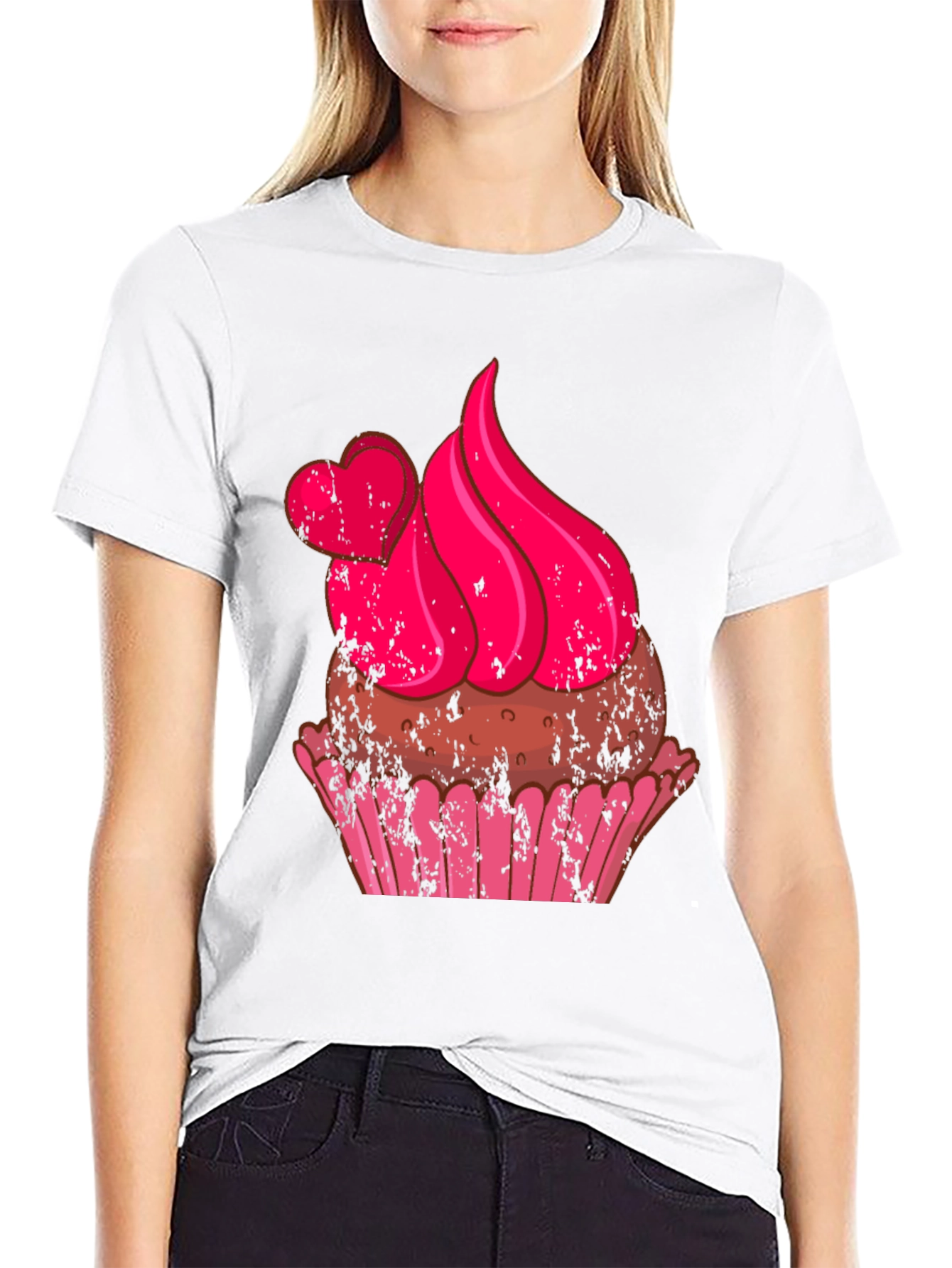 Sweet Love Cupcake Graphic Tee