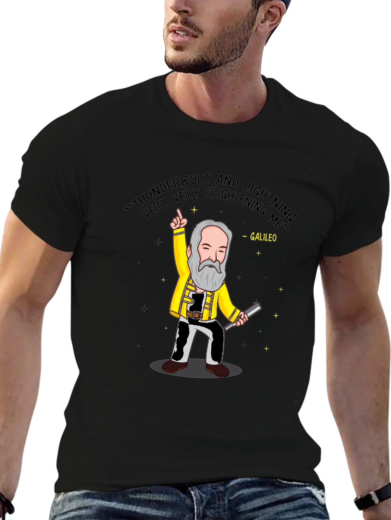 Galileo Thunderbolt Graphic T-Shirt