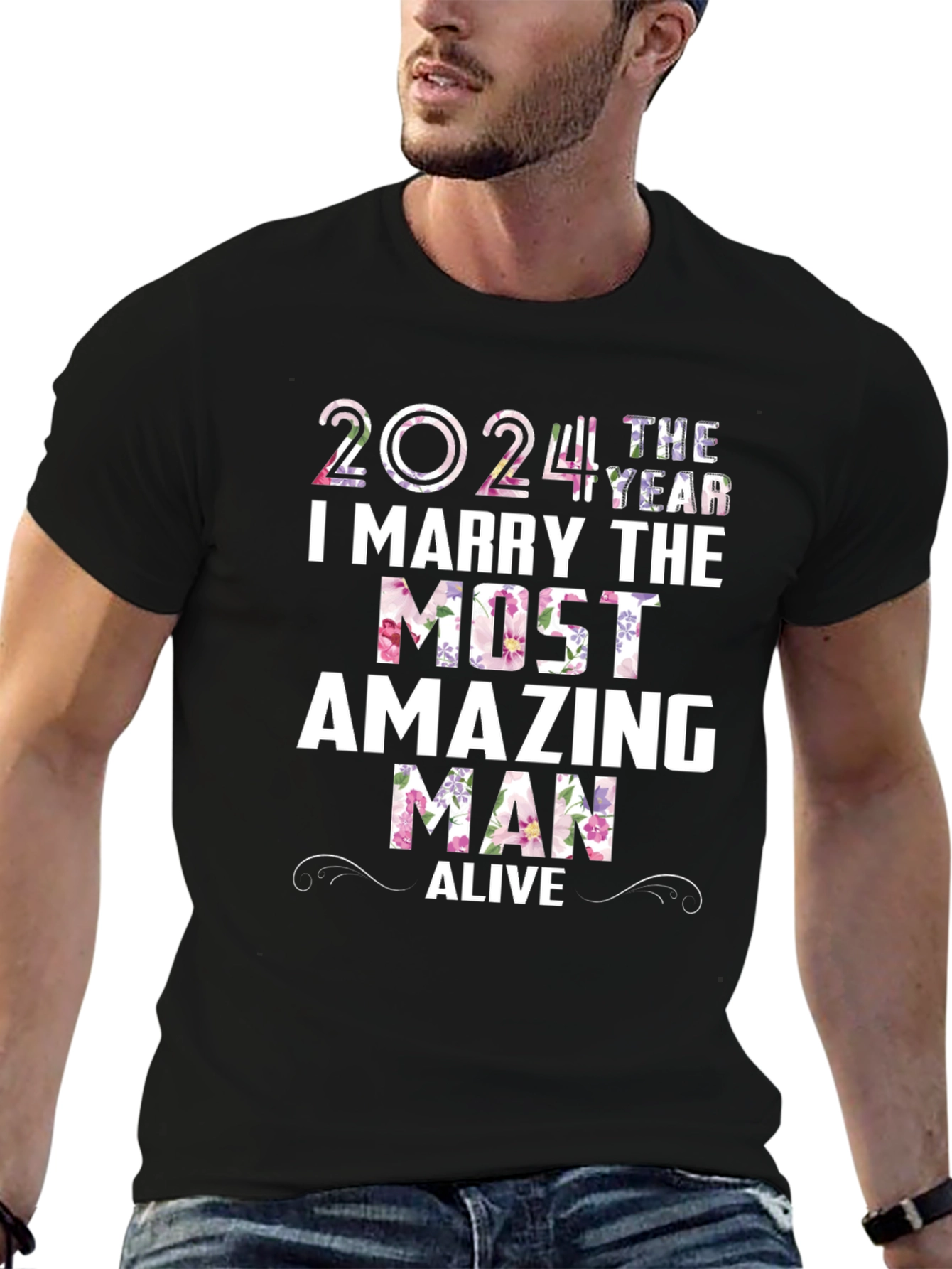 2024 I Marry the Most Amazing Man Alive T-Shirt