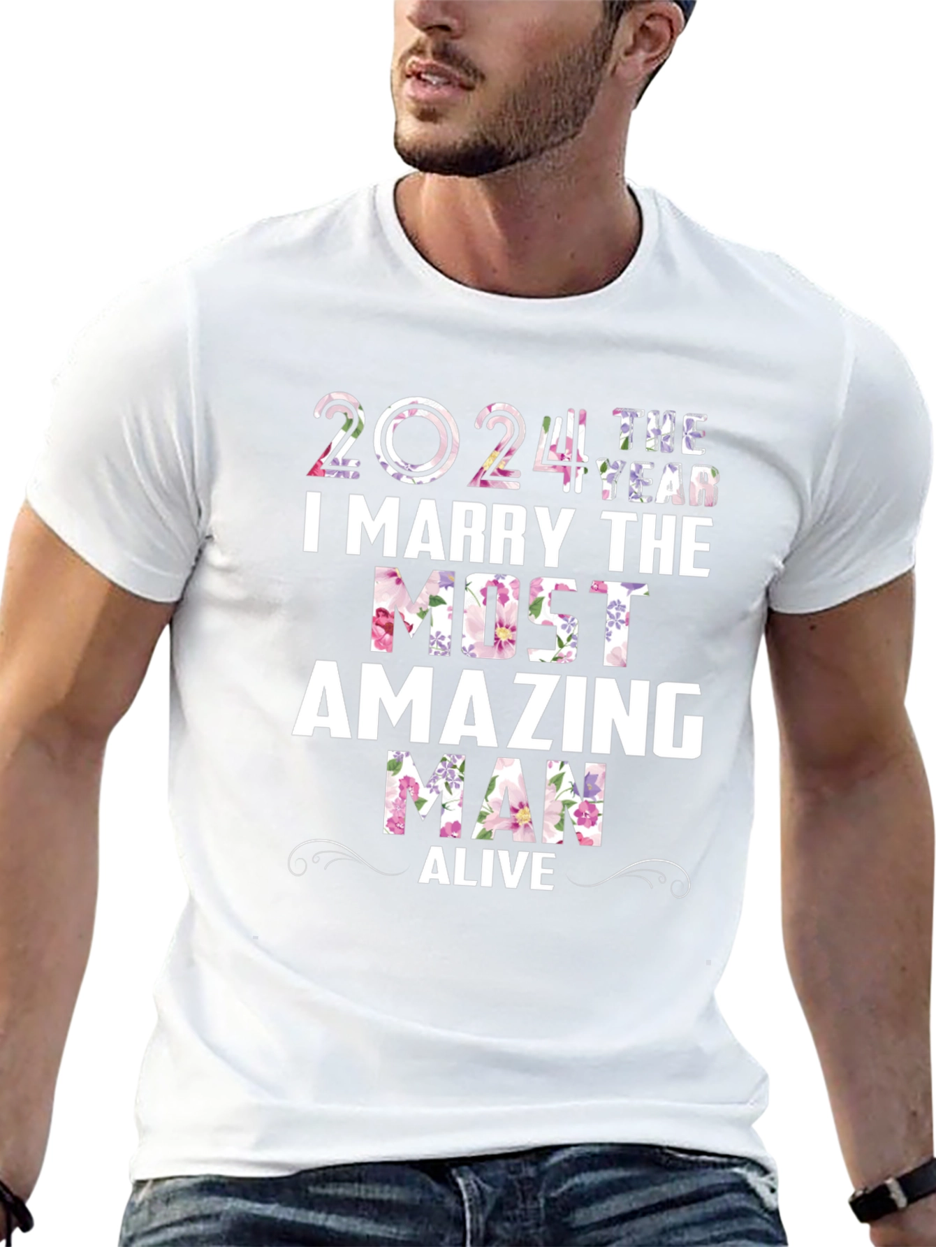 2024 I Marry the Most Amazing Man Alive T-Shirt