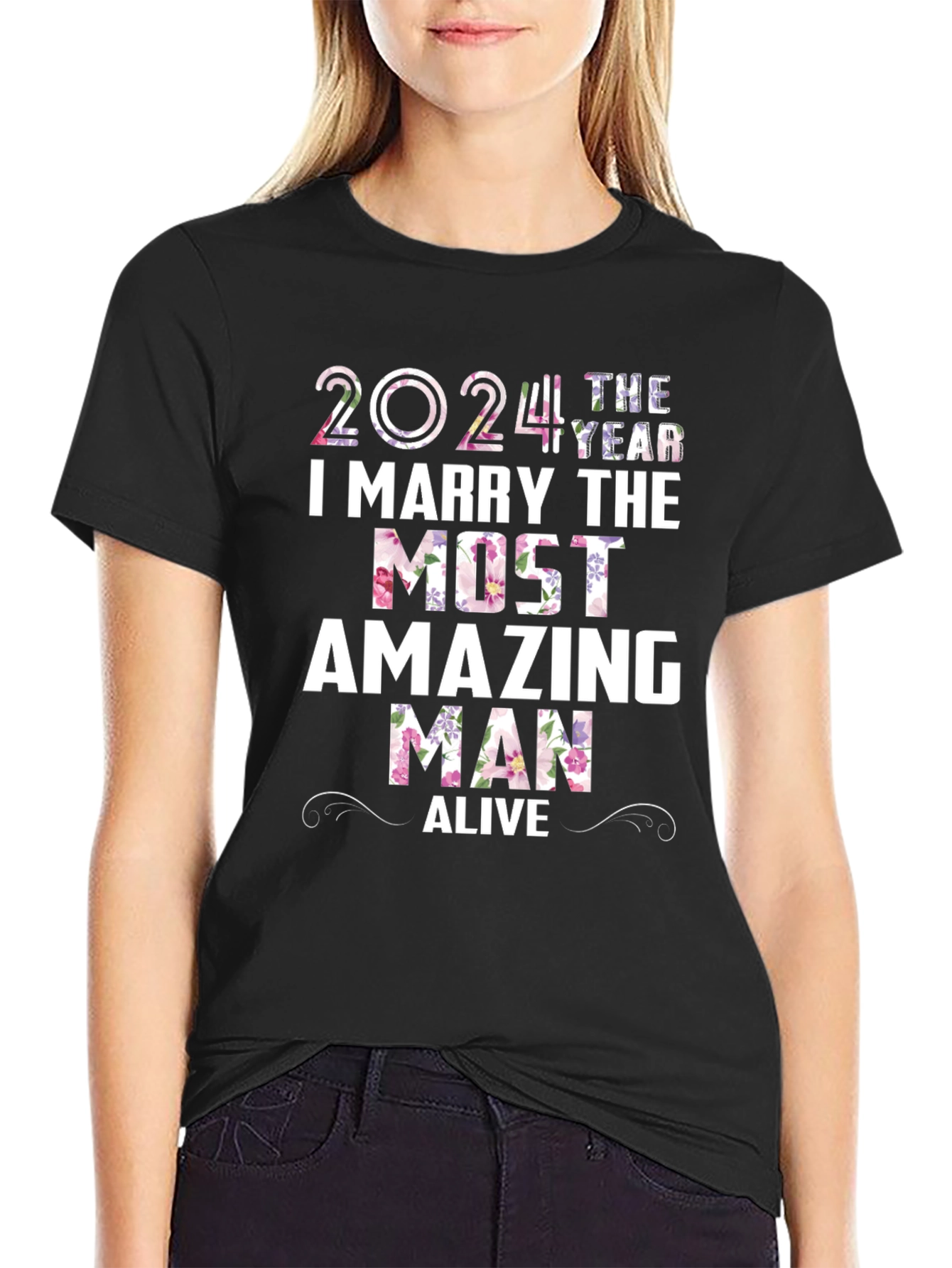 2024 I Marry the Most Amazing Man Alive T-Shirt