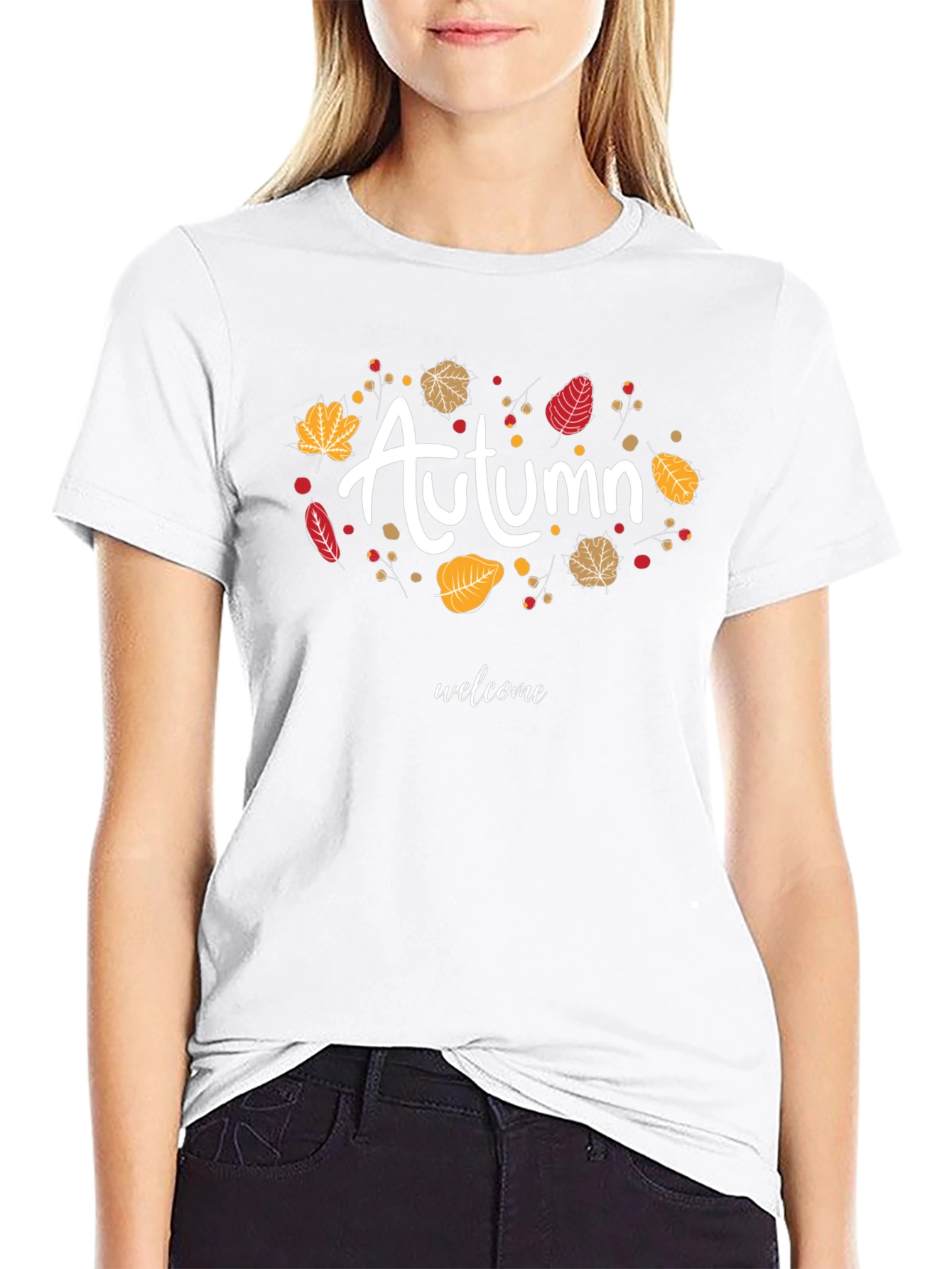 Autumn Welcome Graphic T-Shirt