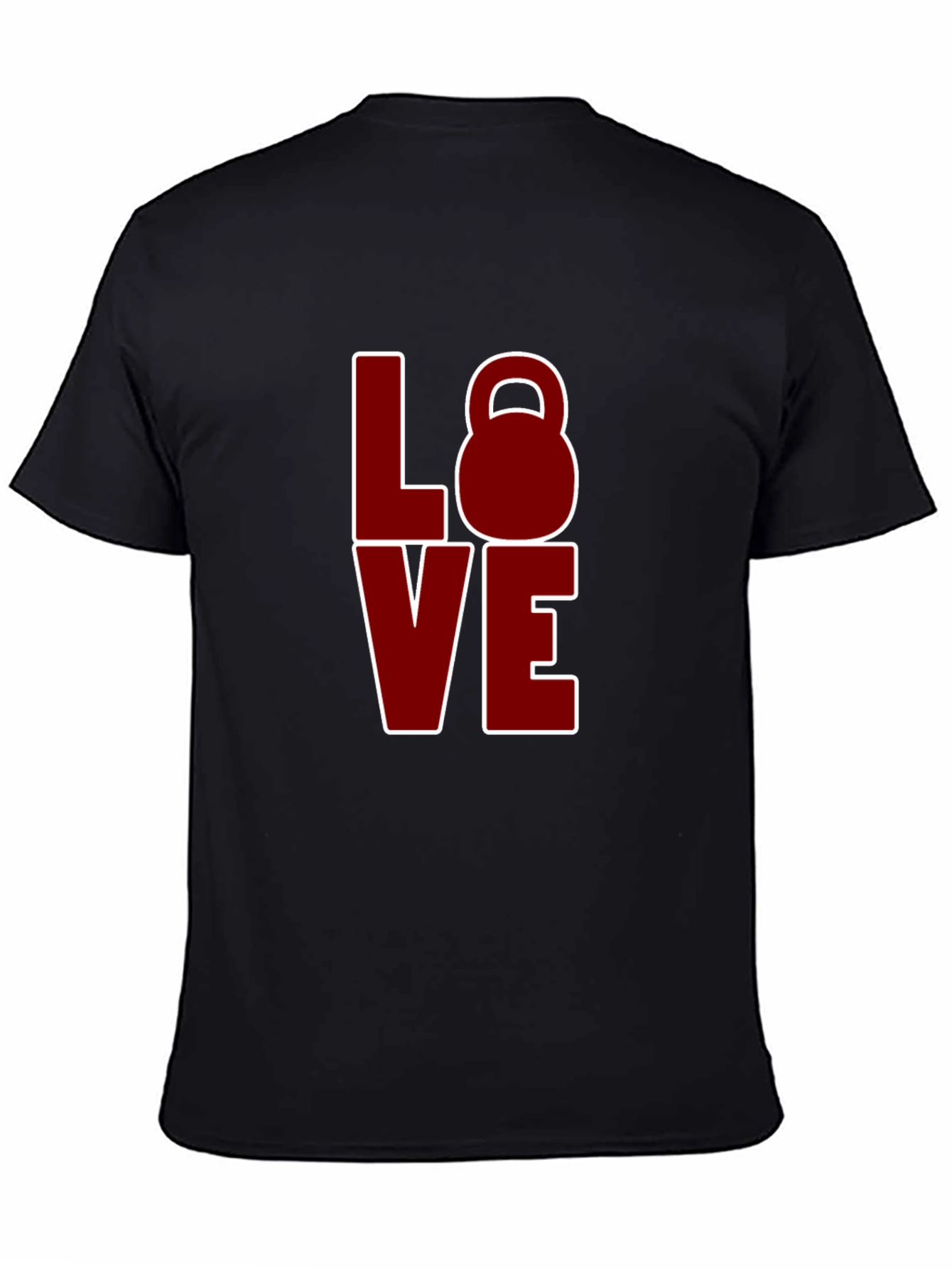 LOVE Kettlebell T-Shirt - Black Fitness Tee