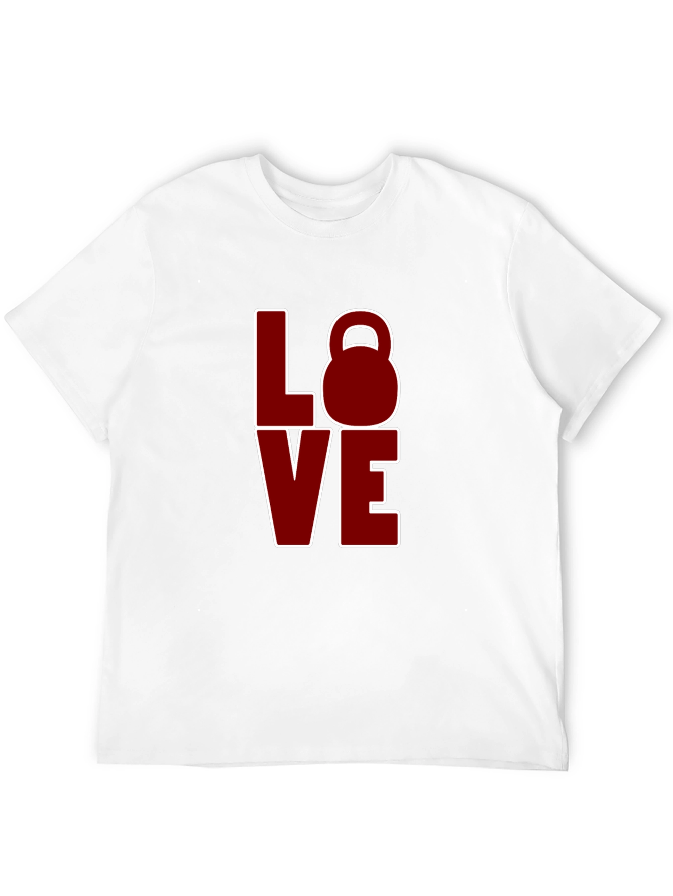 LOVE Kettlebell T-Shirt - Black Fitness Tee