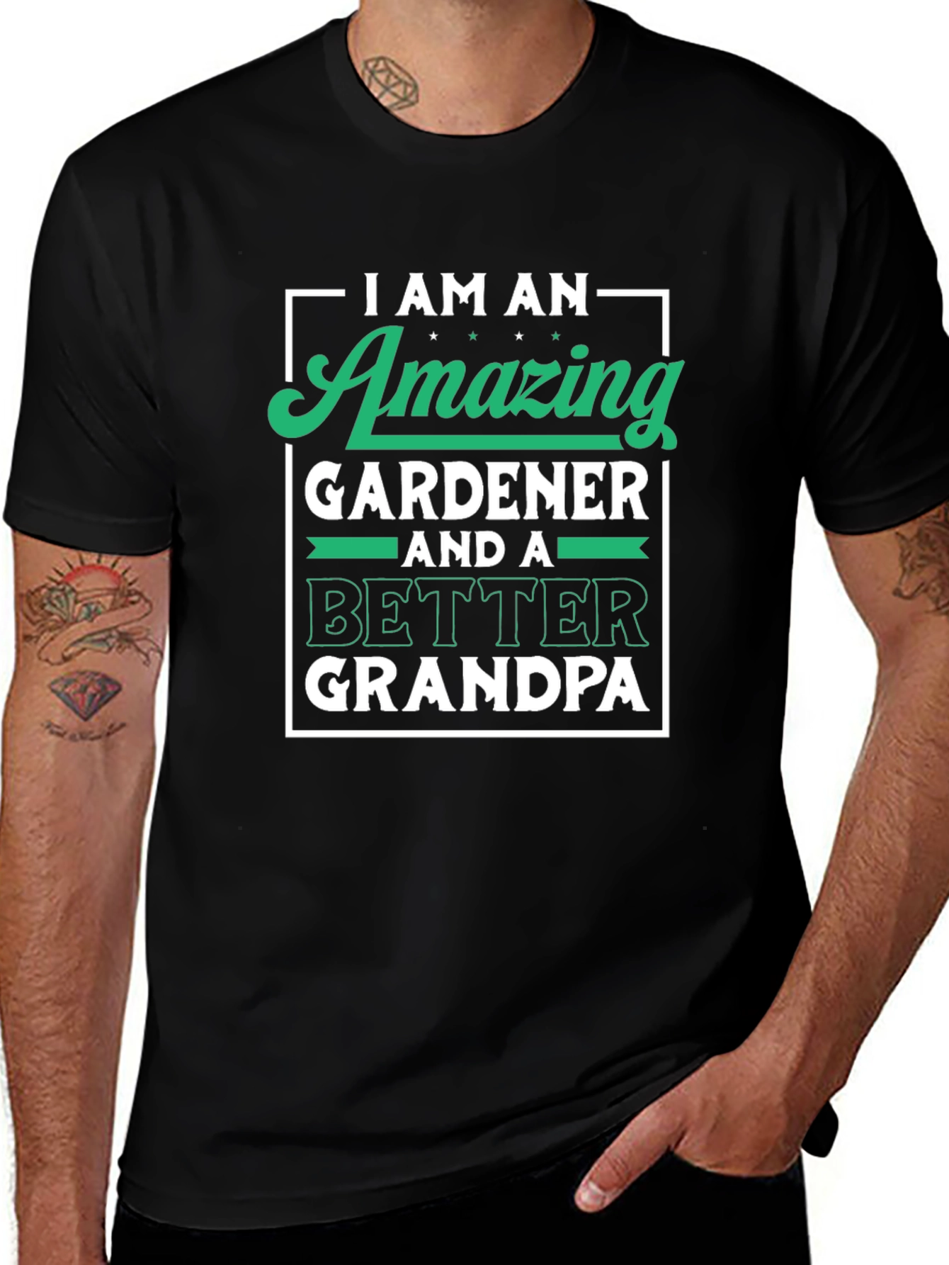Amazing Gardener Grandpa T-Shirt