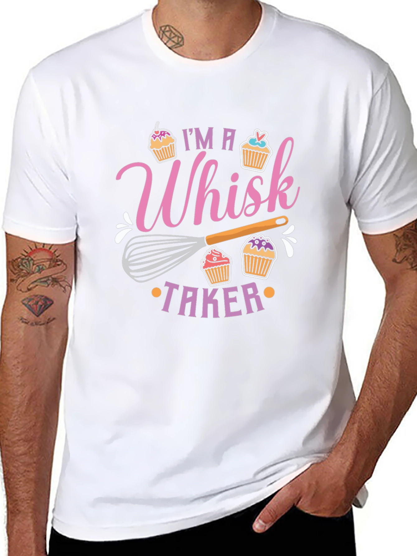 Whisk Taker T-Shirt - Baking Pun Tee