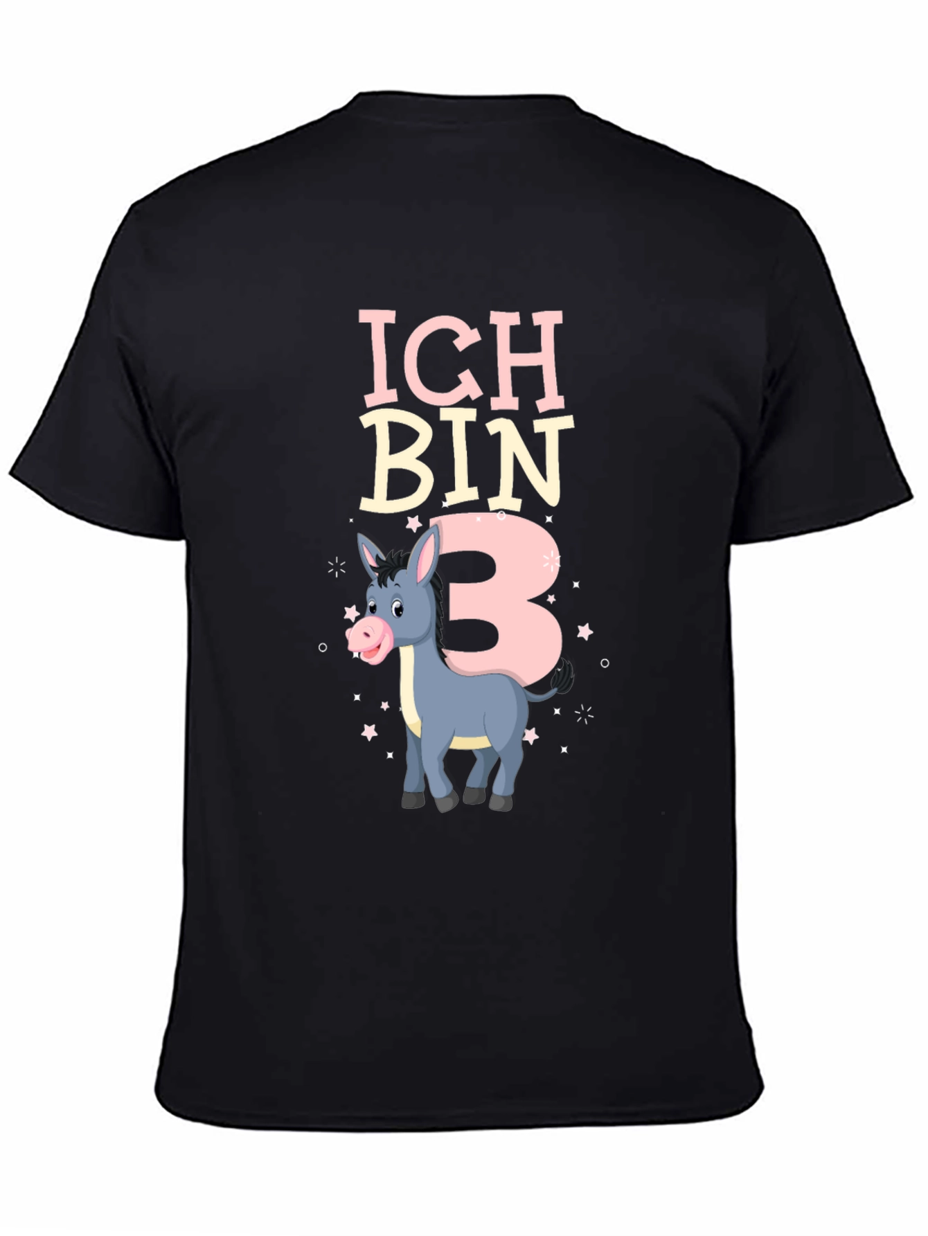 Ich Bin 3 Birthday Donkey T-Shirt