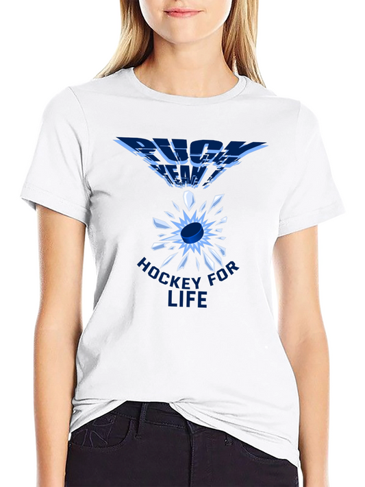 Hockey For Life Black T-Shirt