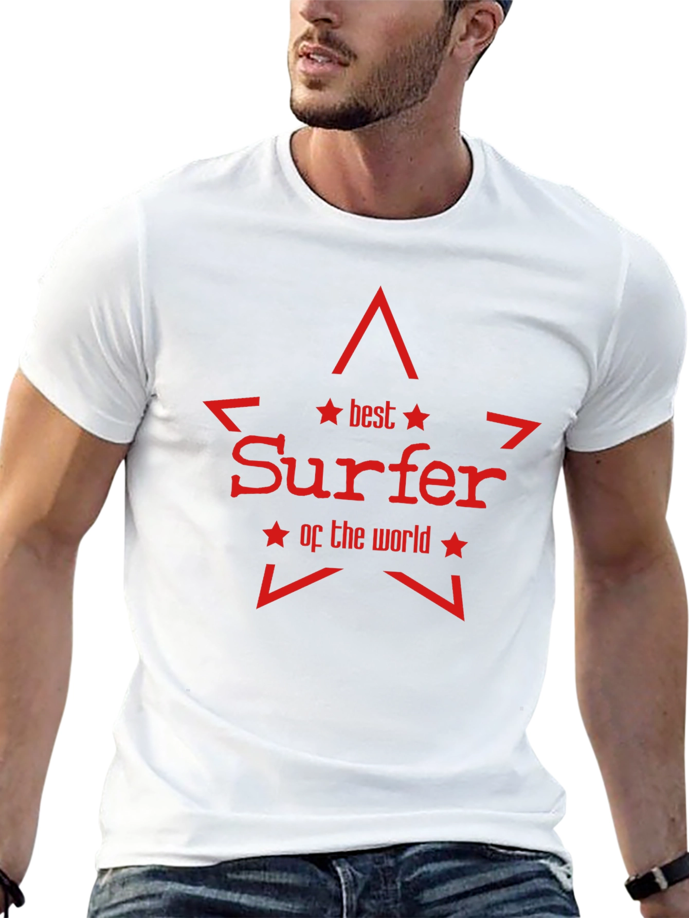 Best Surfer of the World Graphic T-Shirt
