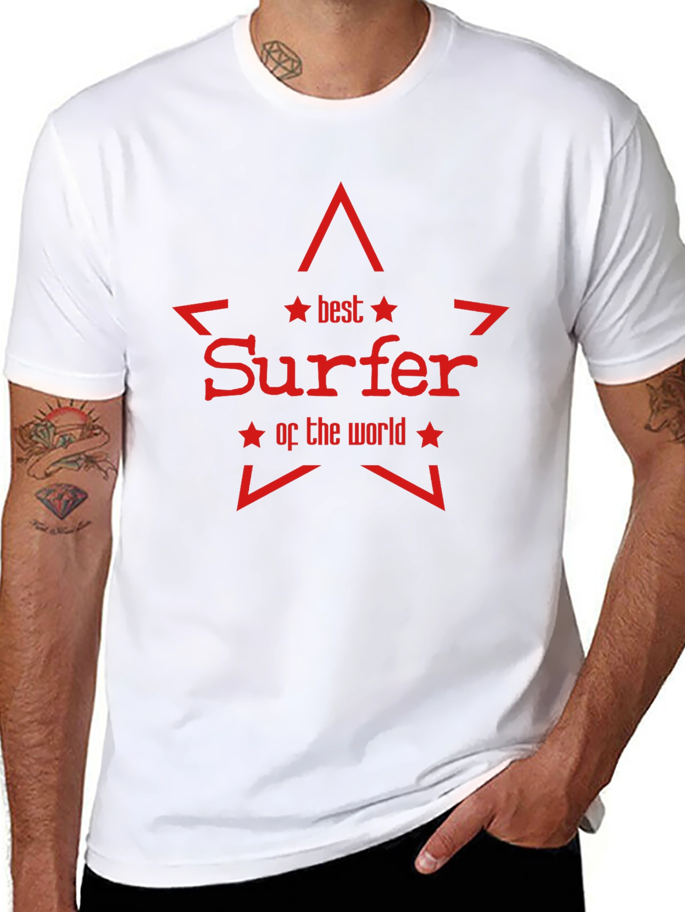 Best Surfer of the World Graphic T-Shirt