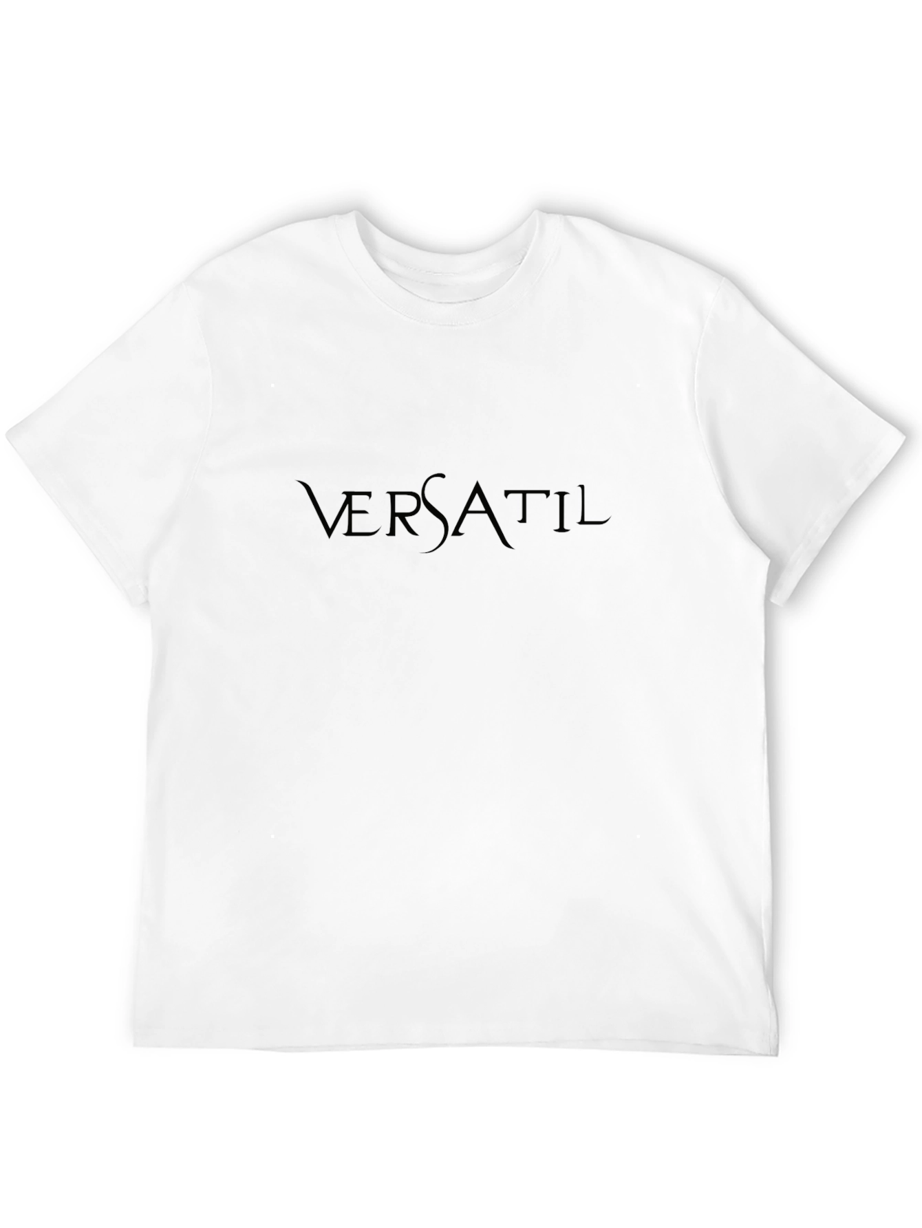 Versatil Black T-Shirt