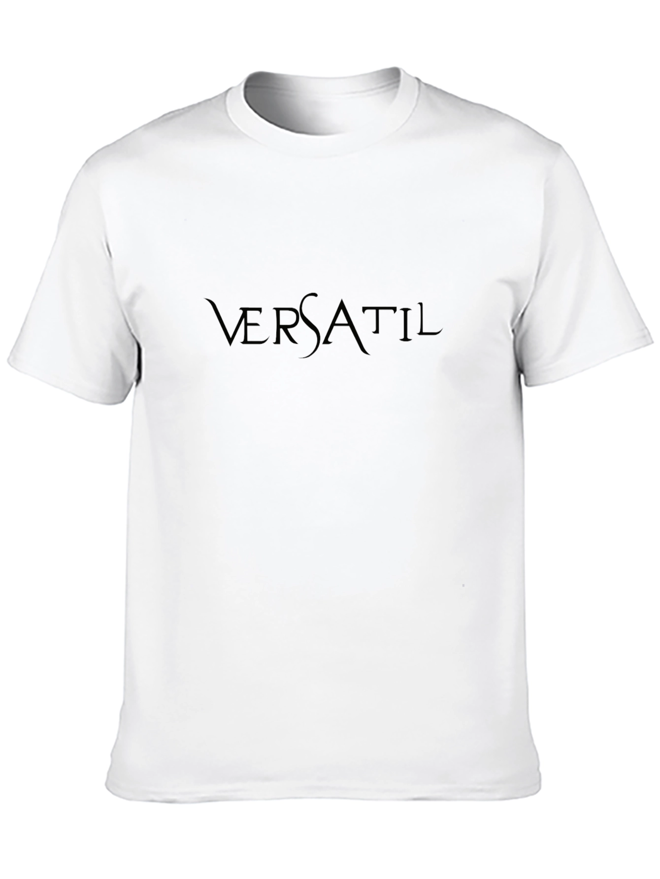 Versatil Black T-Shirt