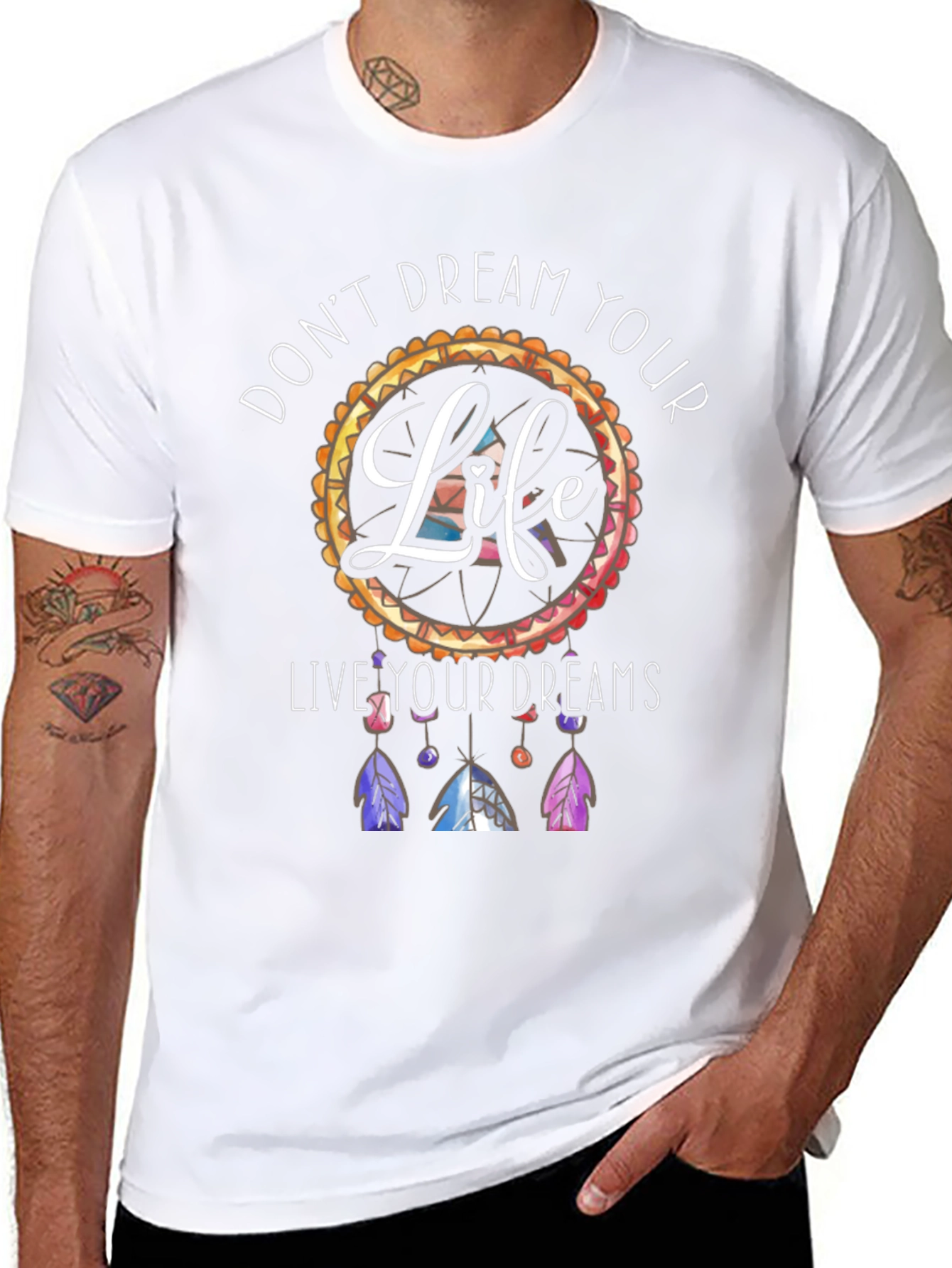 Dreamcatcher T-Shirt: Live Your Dreams Tee