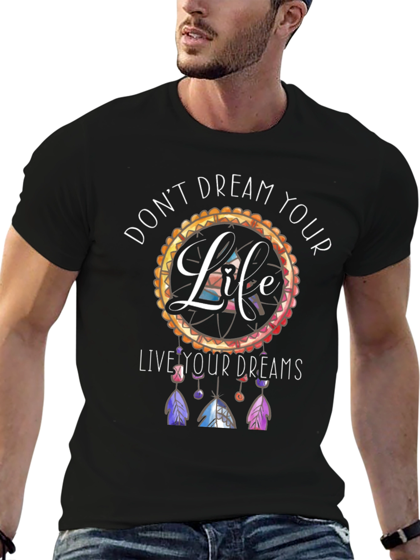 Dreamcatcher T-Shirt: Live Your Dreams Tee