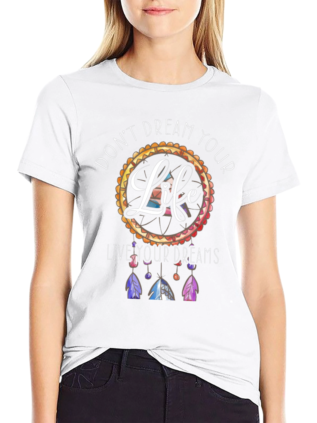Dreamcatcher T-Shirt: Live Your Dreams Tee