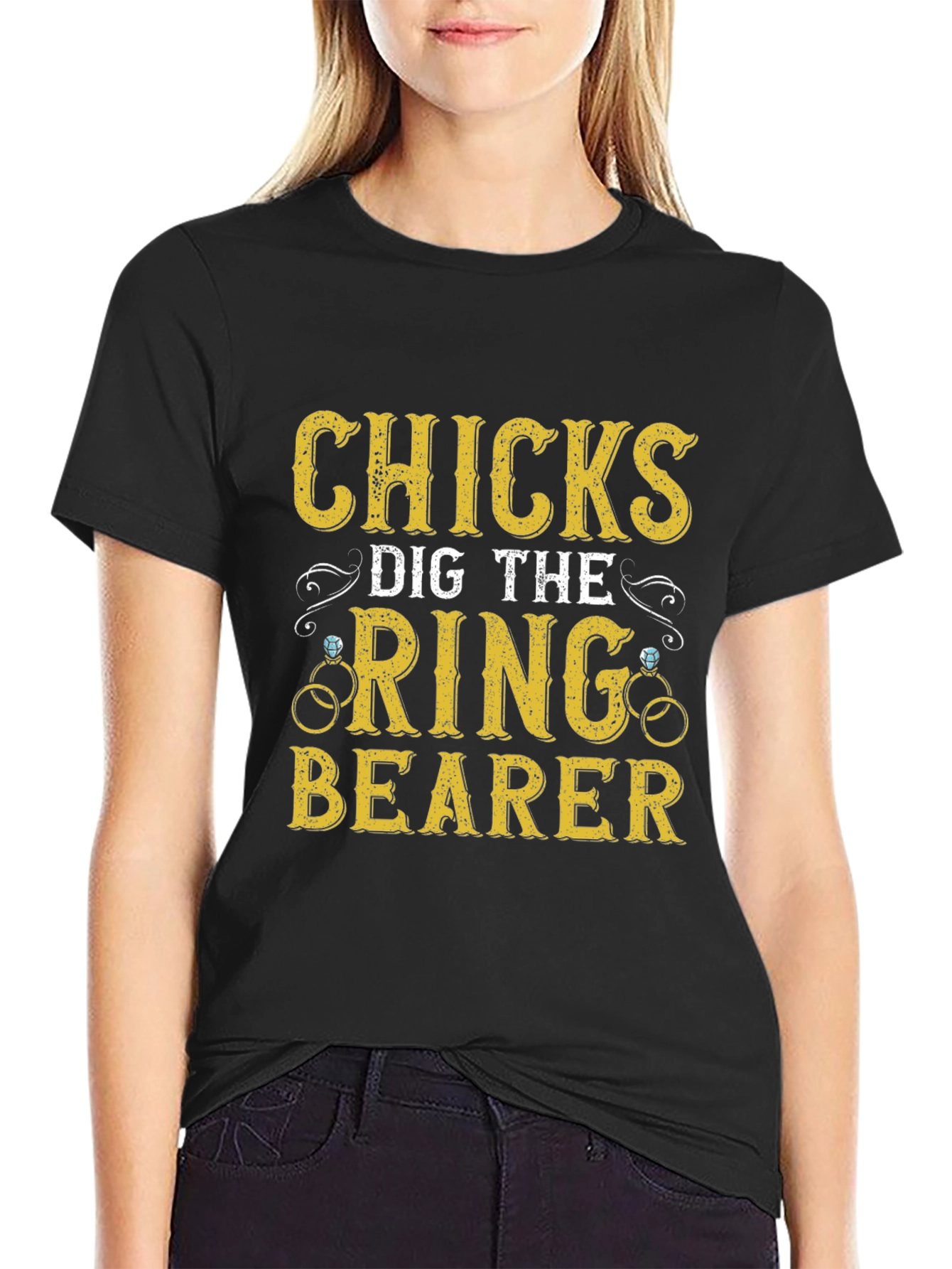Funny Wedding Ring Bearer T-Shirt