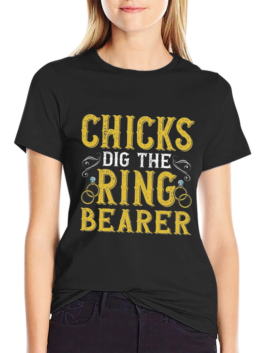 Funny Wedding Ring Bearer T-Shirt