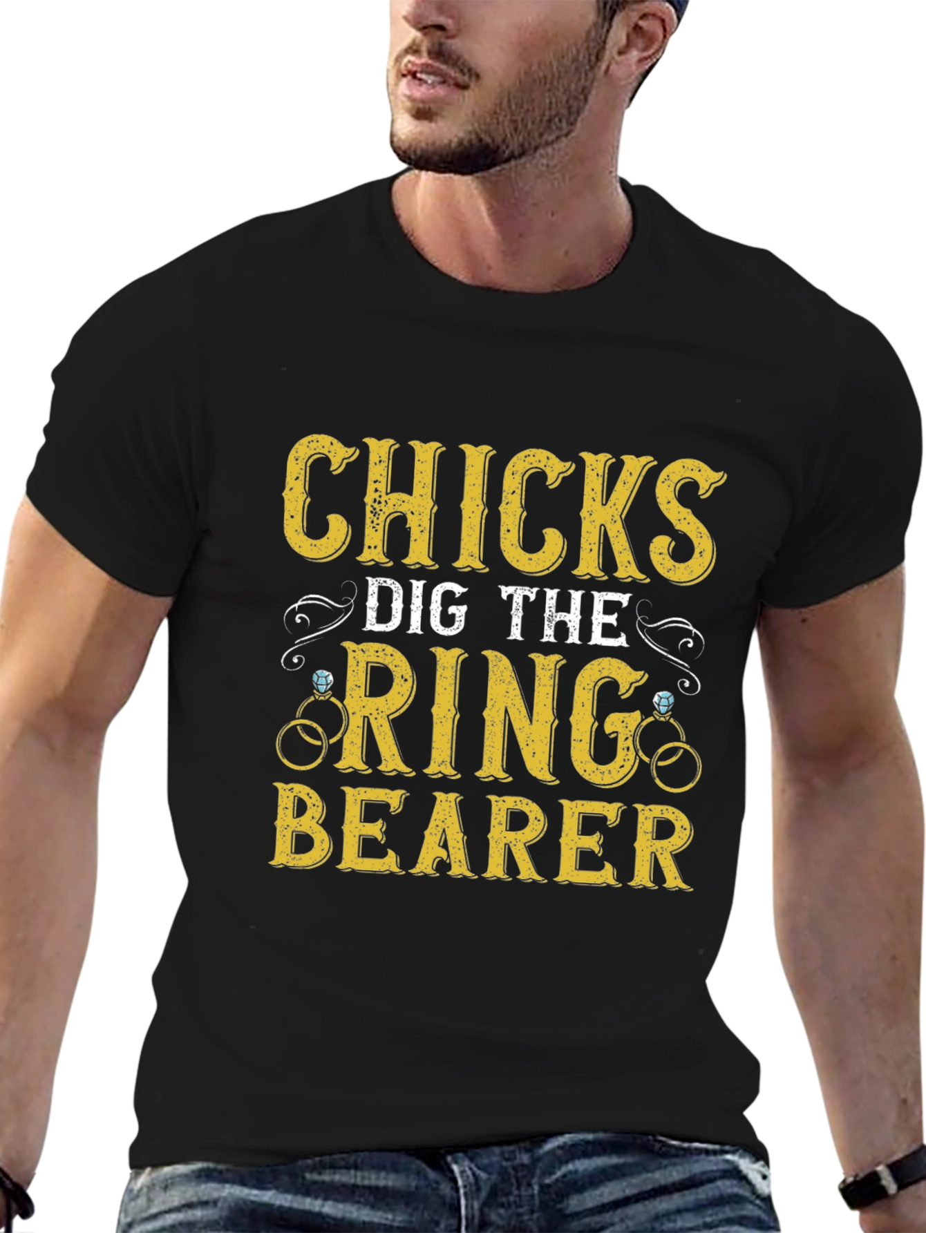 Funny Wedding Ring Bearer T-Shirt