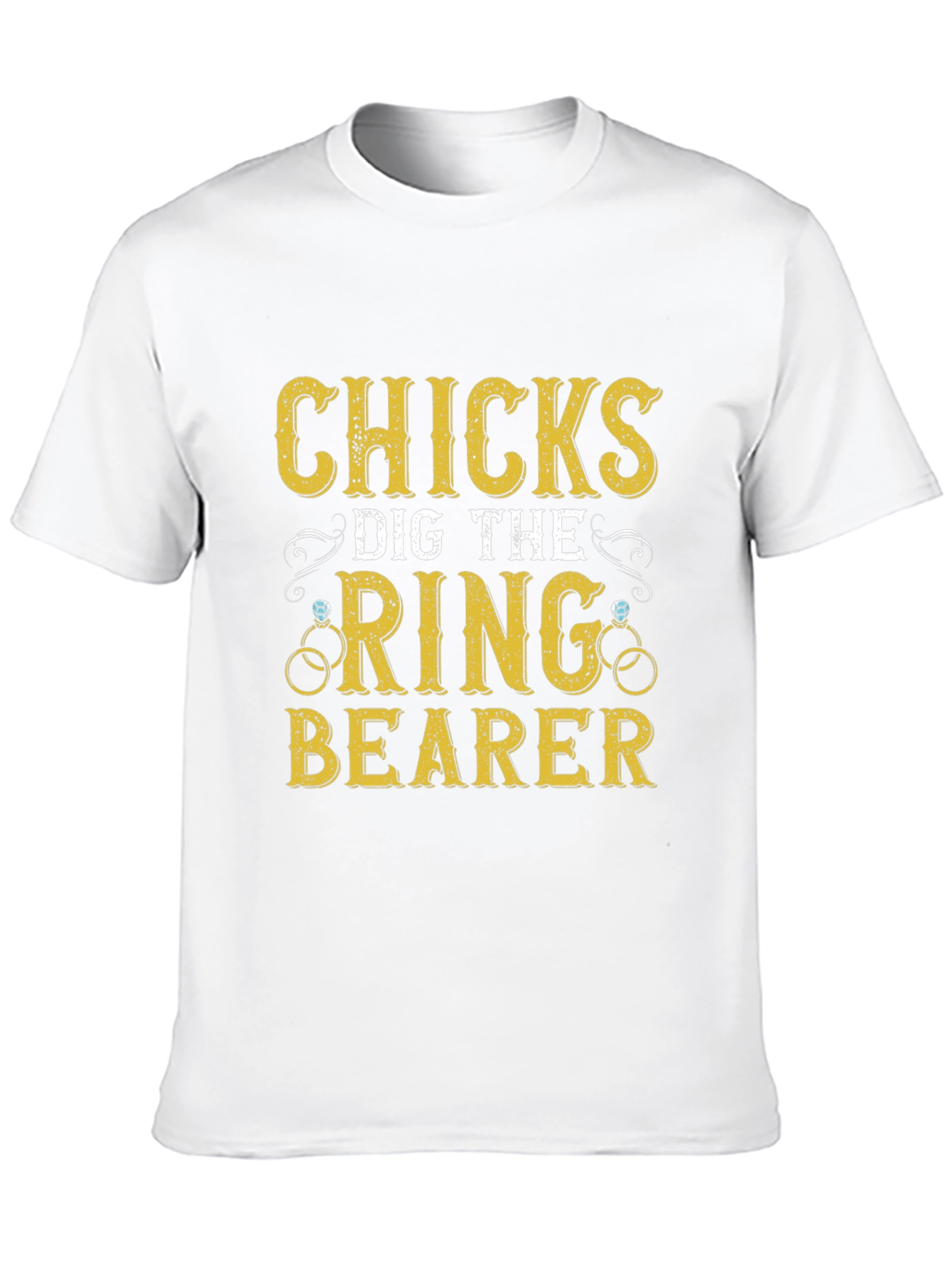 Funny Wedding Ring Bearer T-Shirt