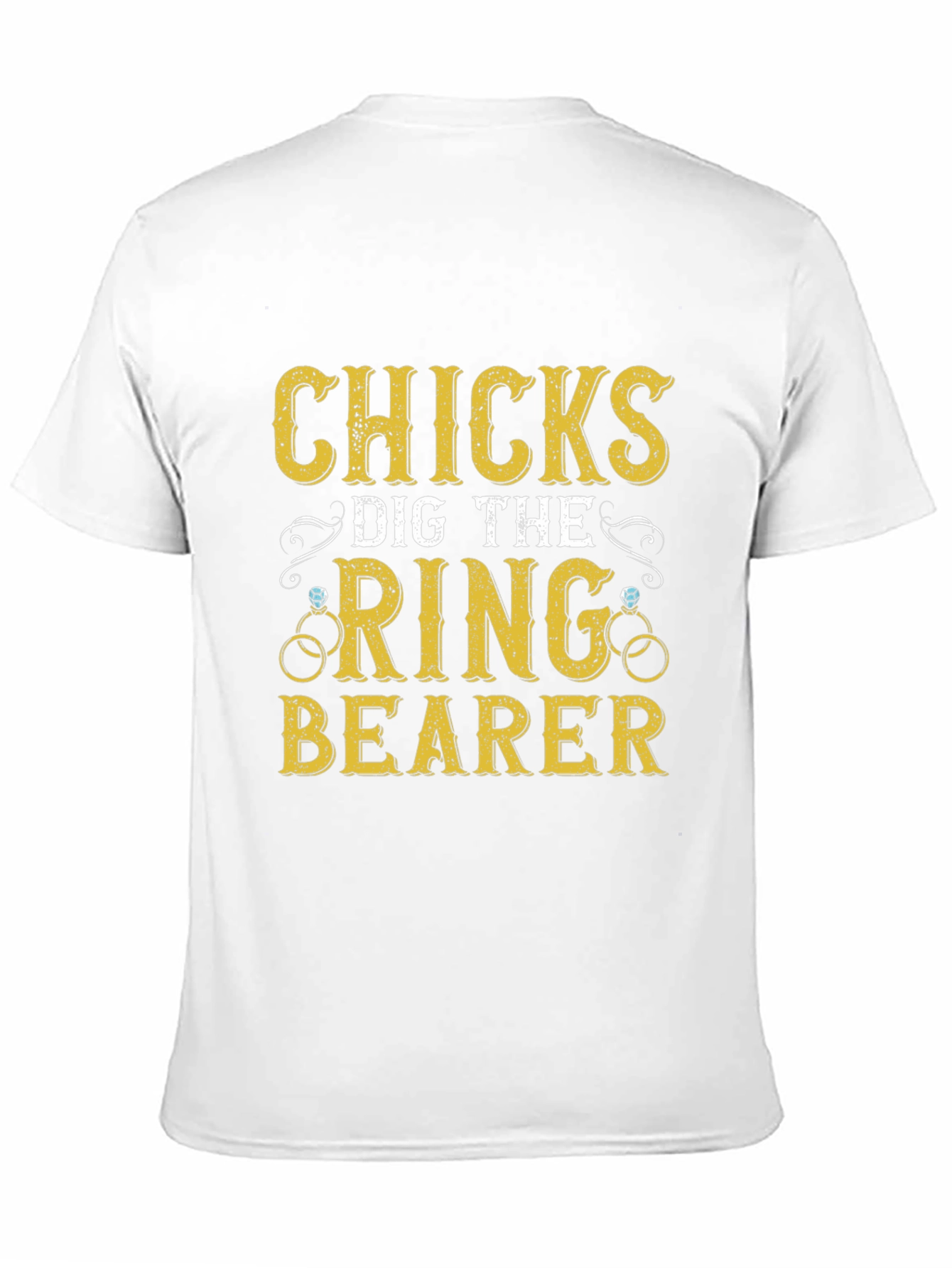 Funny Wedding Ring Bearer T-Shirt