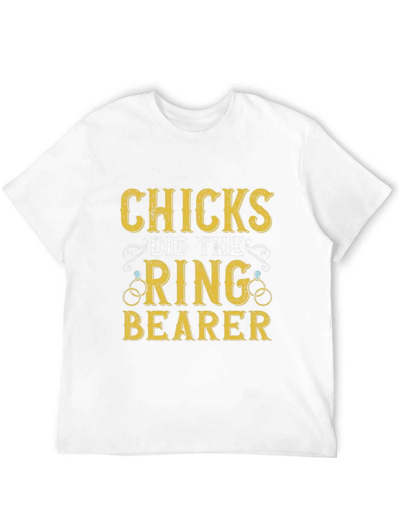 Funny Wedding Ring Bearer T-Shirt