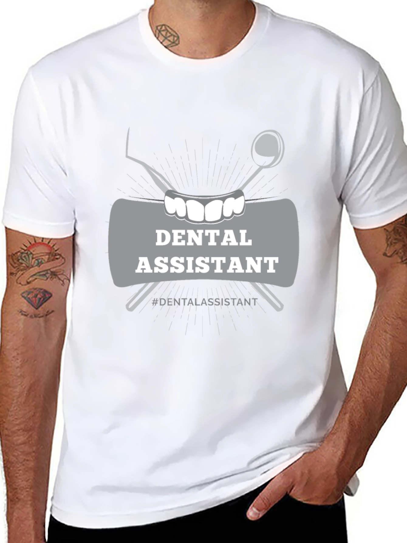 Dental Assistant T-Shirt - Novelty Tee