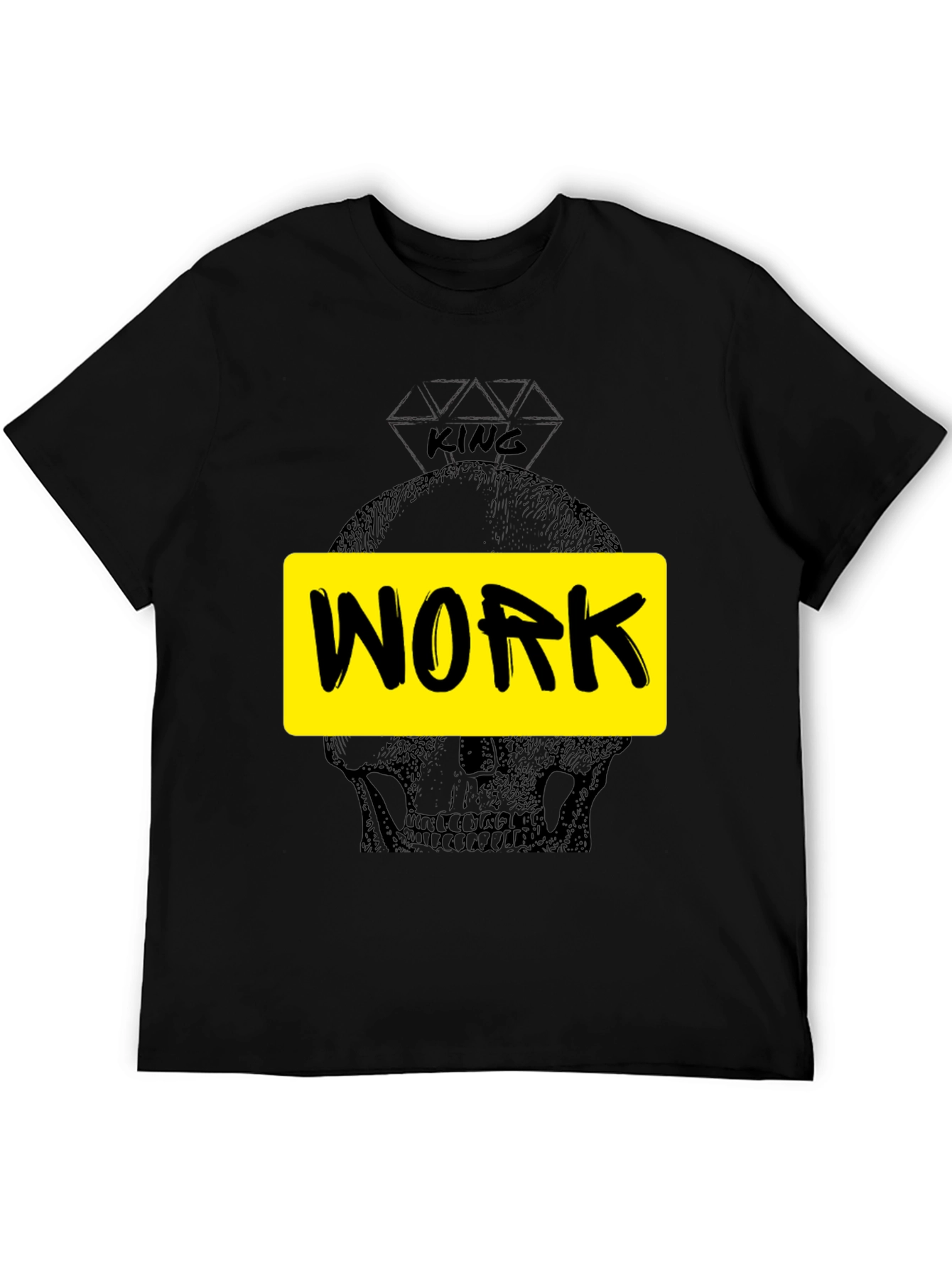 King Work Skull Graphic Tee