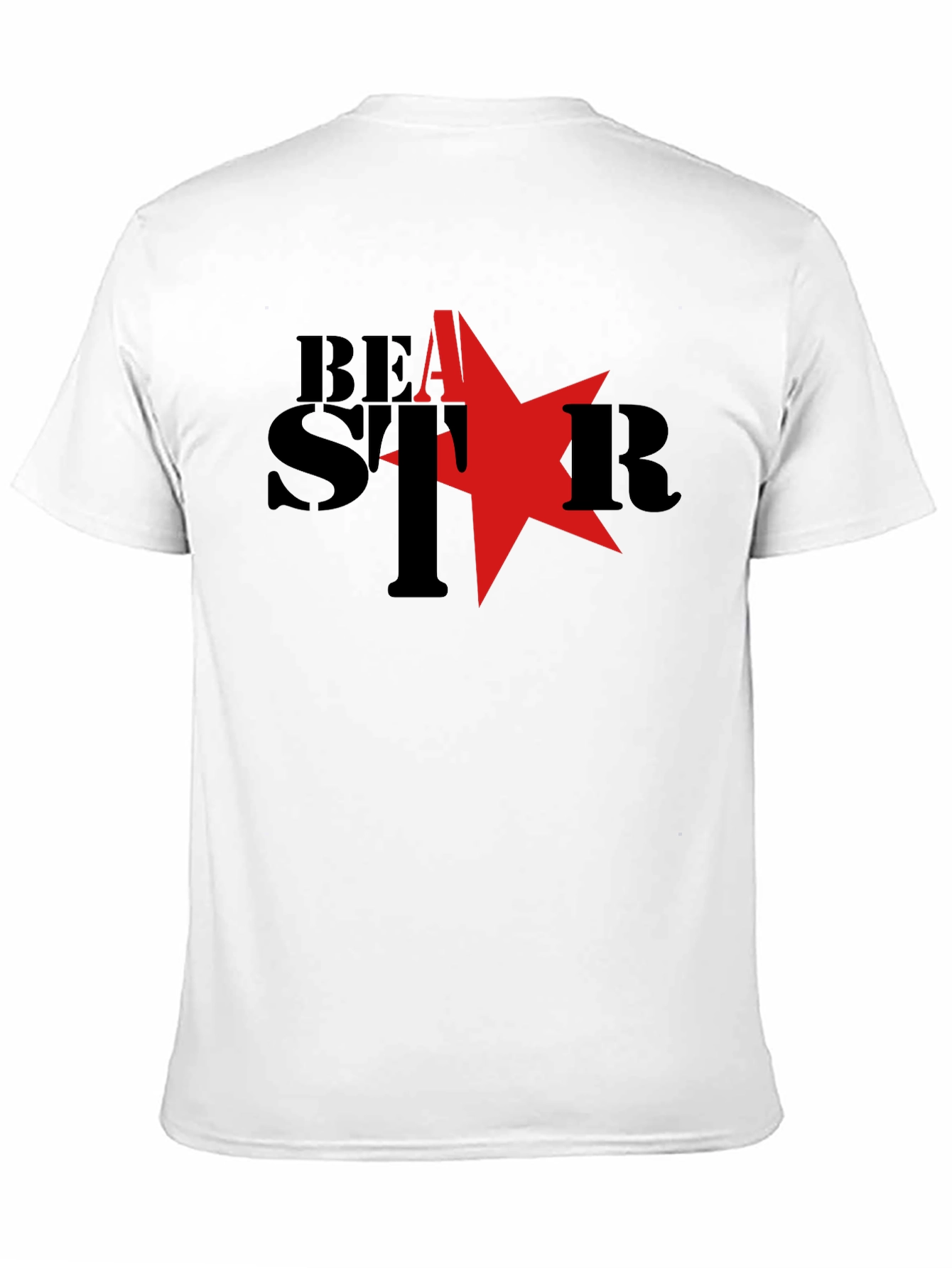 Beast Star Graphic T-Shirt - Black Cotton Tee