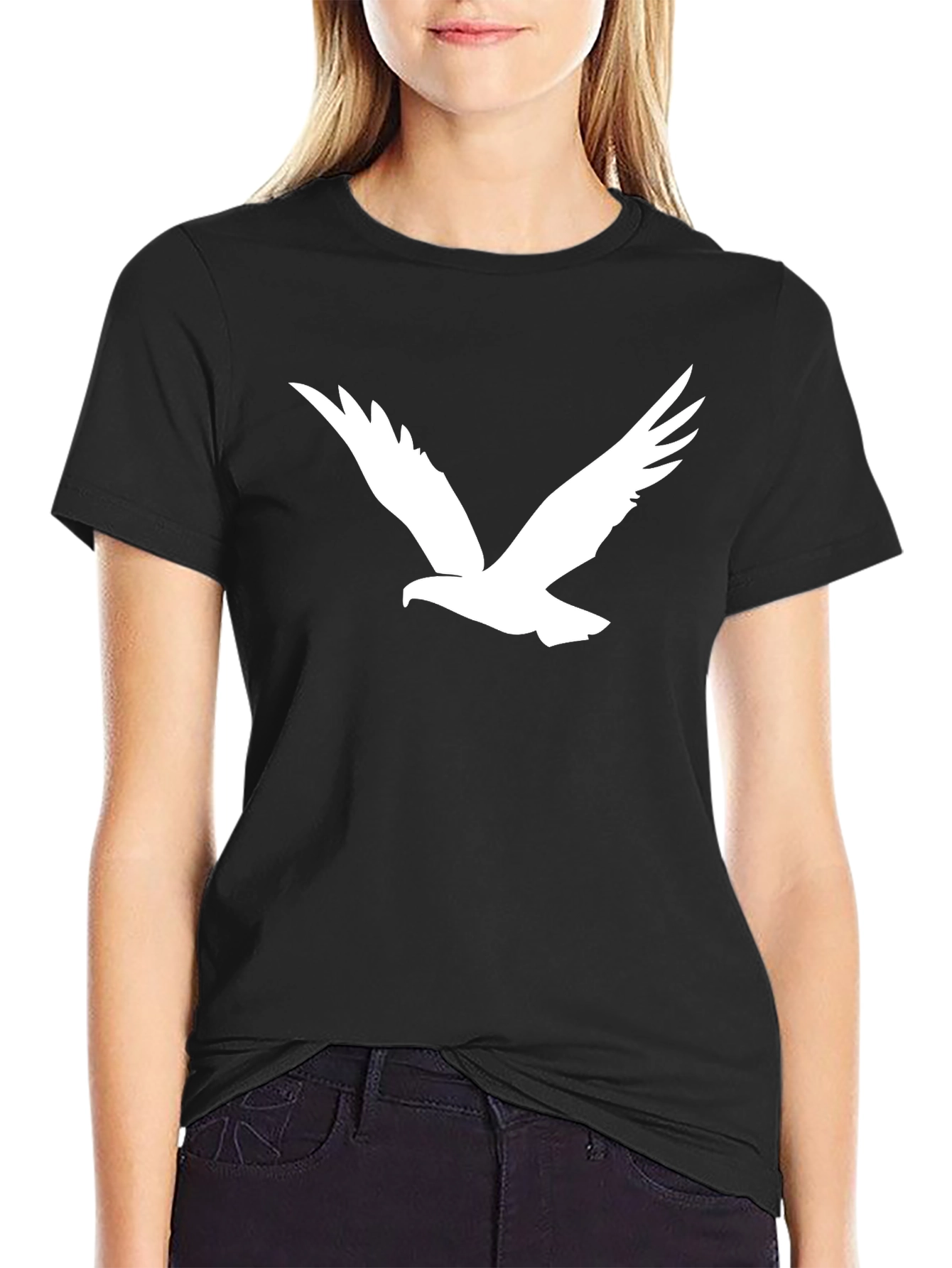 Eagle Graphic Black T-Shirt