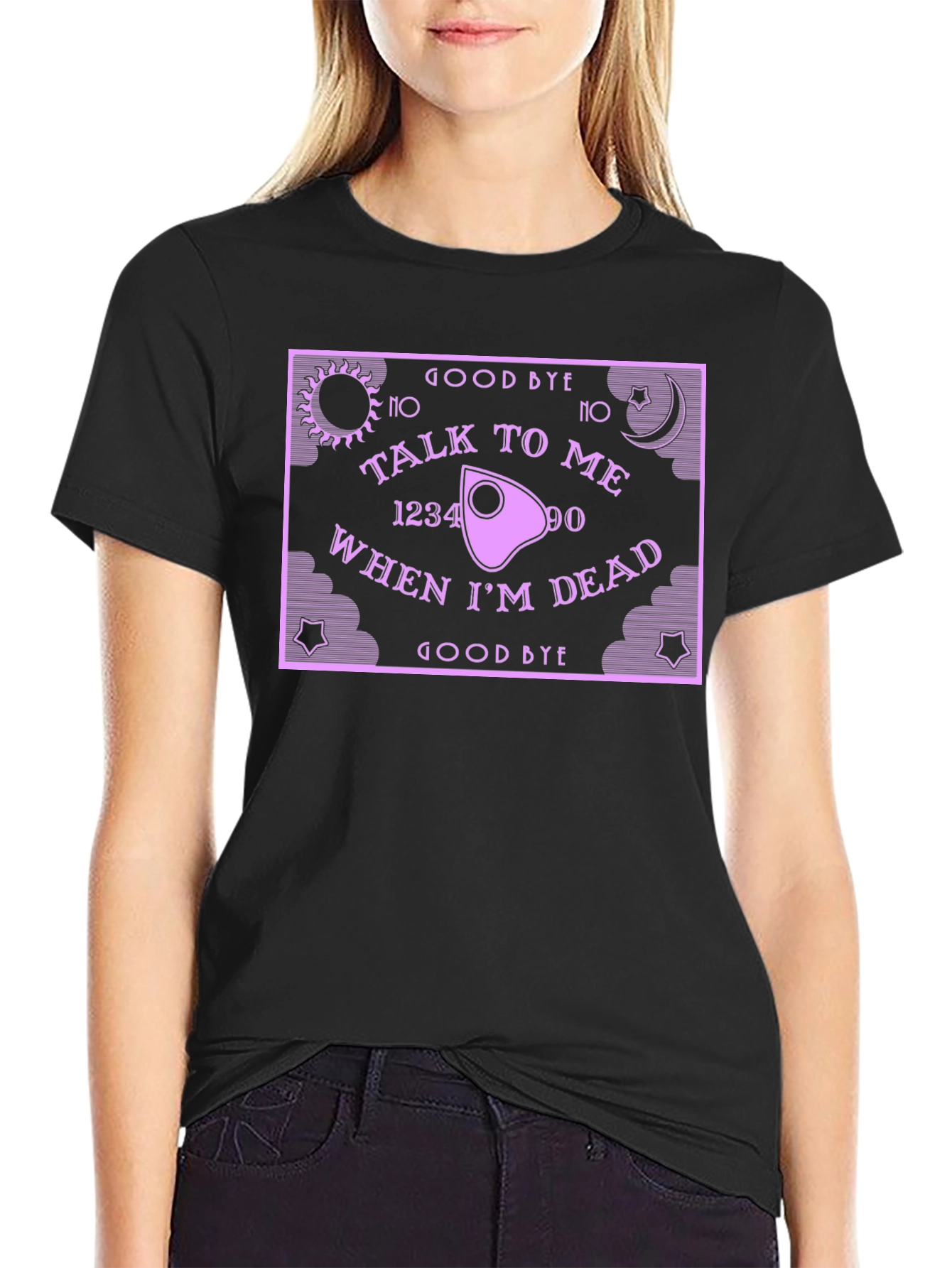 Talk To Me When Im Dead Ouija T-Shirt