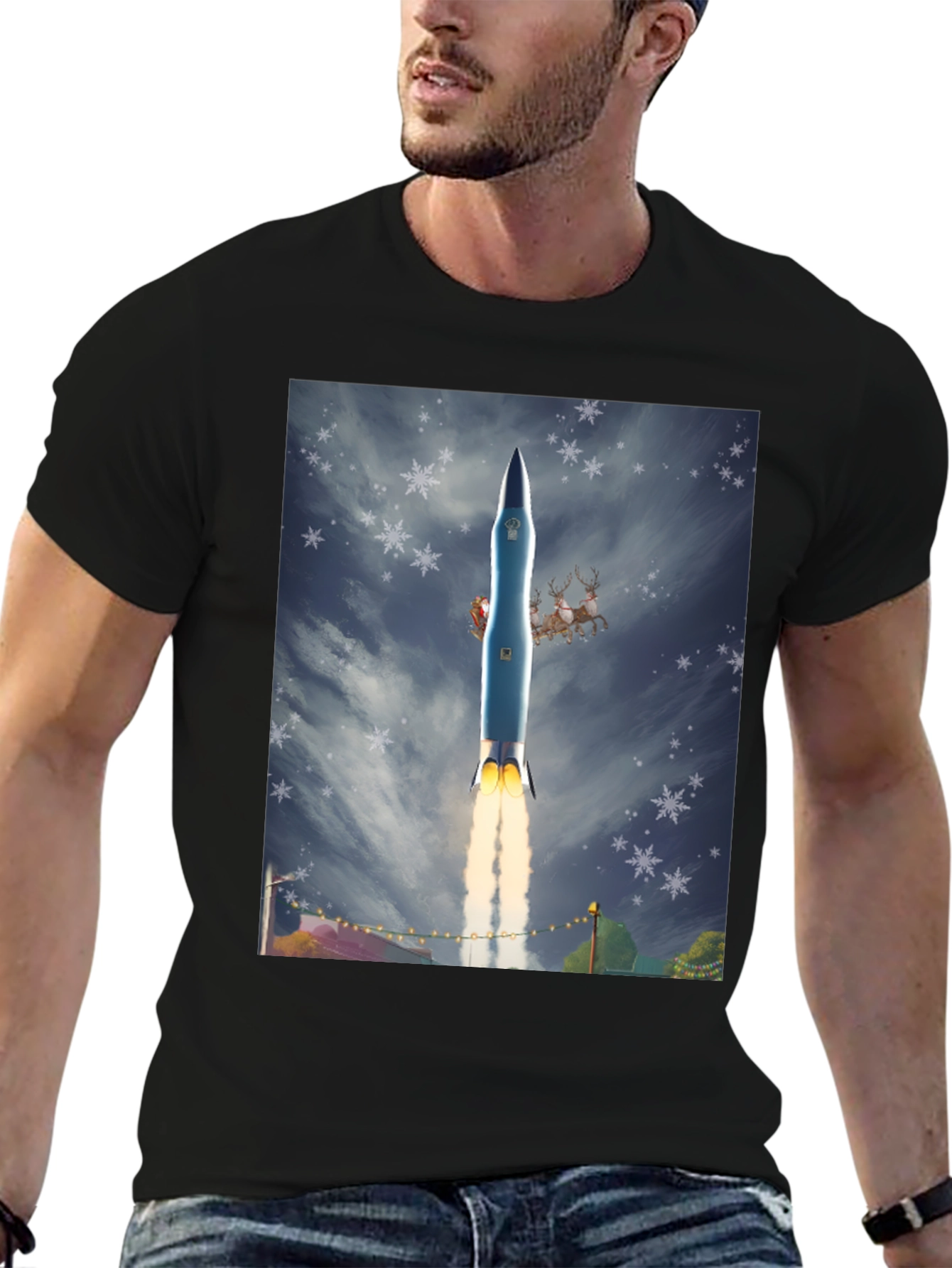 Christmas Rocket T-Shirt