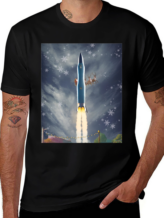 Christmas Rocket T-Shirt
