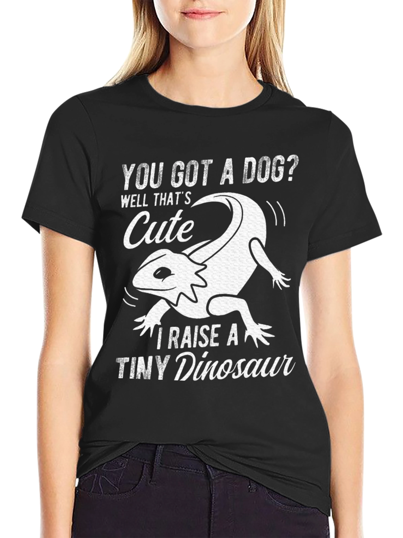 Bearded Dragon Tiny Dinosaur Graphic Tee