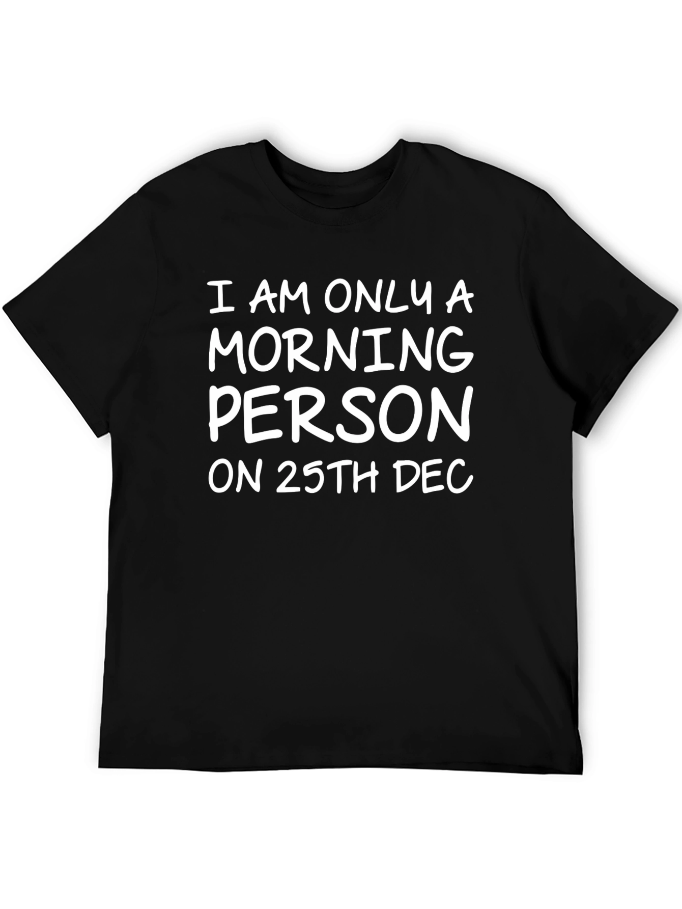 Funny Christmas Morning Person T-Shirt