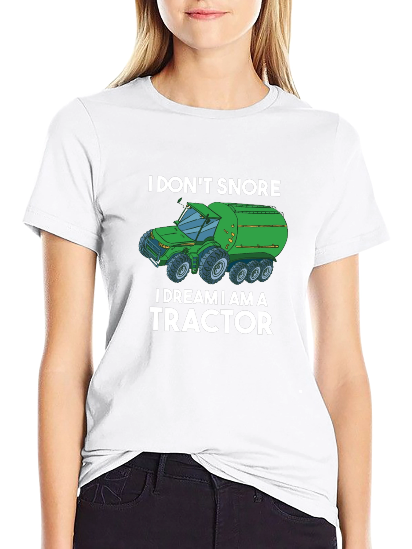 I Dream I Am A Tractor Graphic Tee