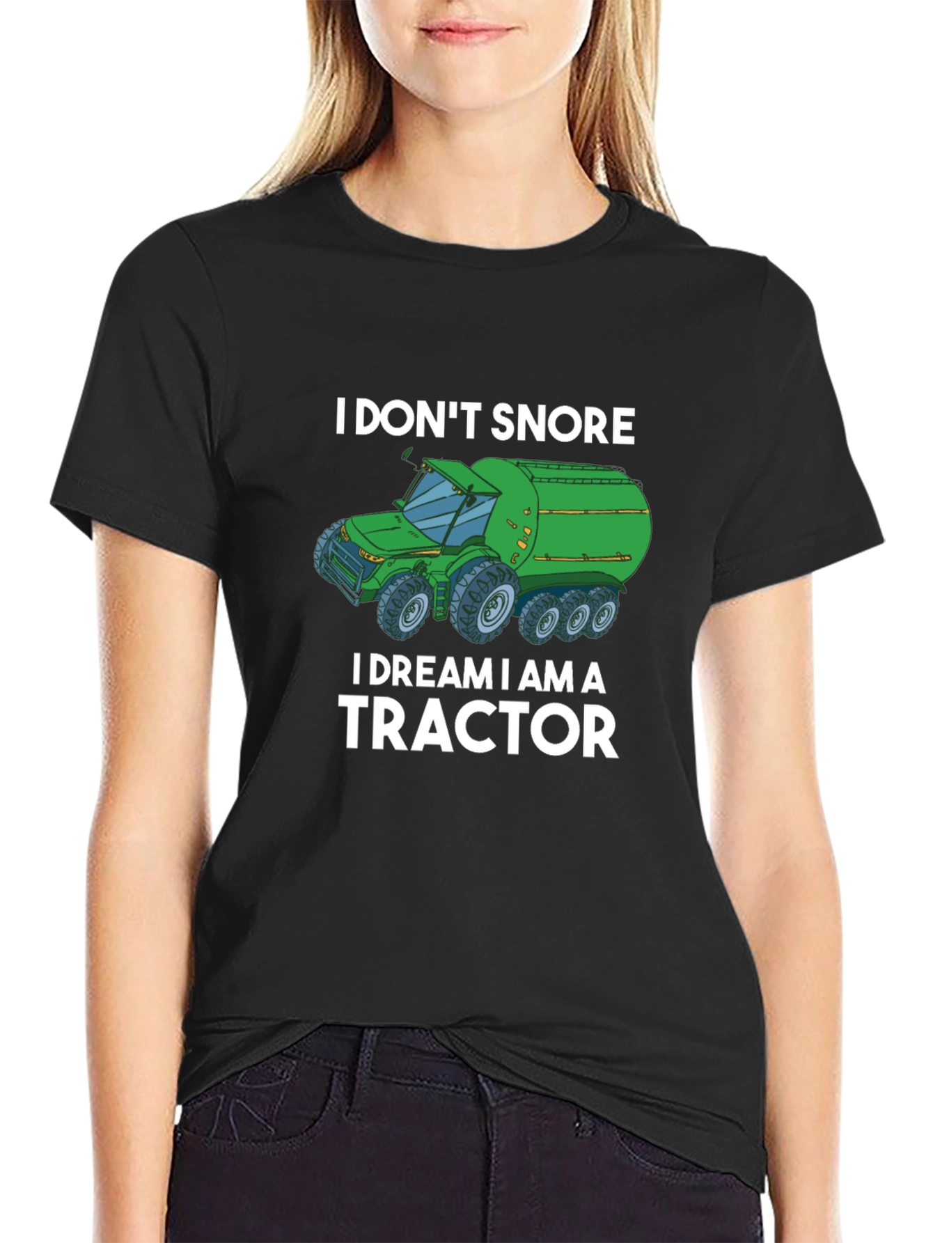 I Dream I Am A Tractor Graphic Tee