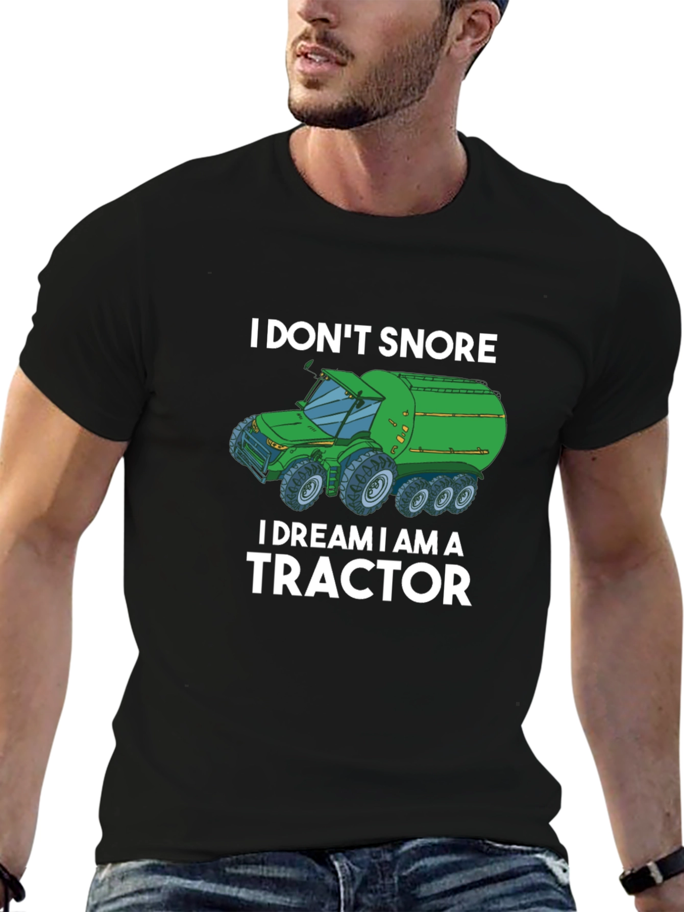 I Dream I Am A Tractor Graphic Tee