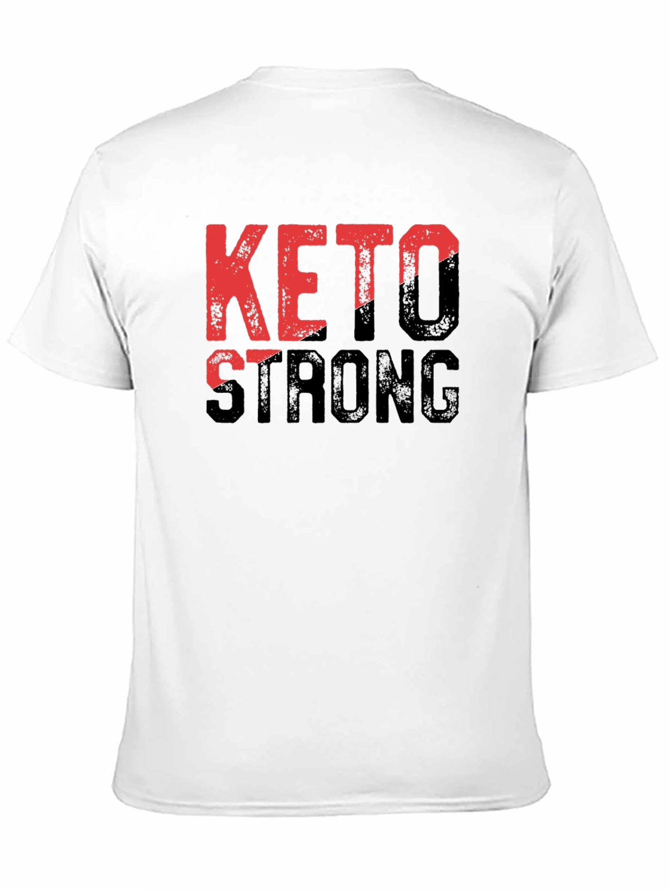 Keto Strong Graphic Tee - Black