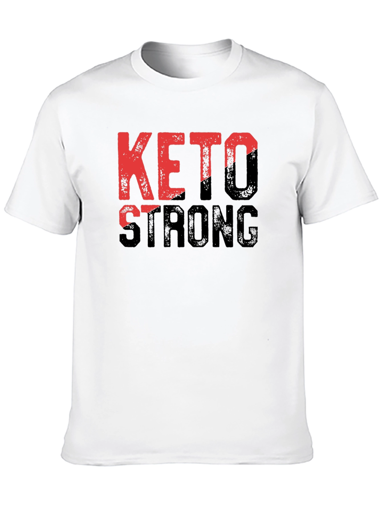 Keto Strong Graphic Tee - Black