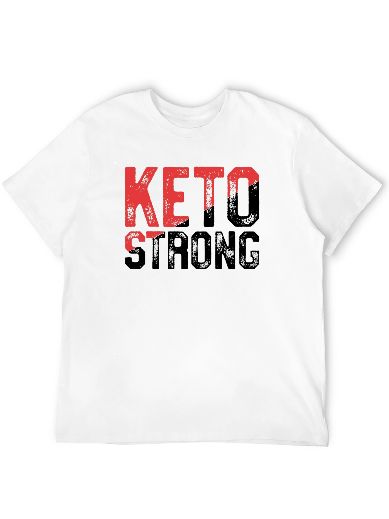 Keto Strong Graphic Tee - Black