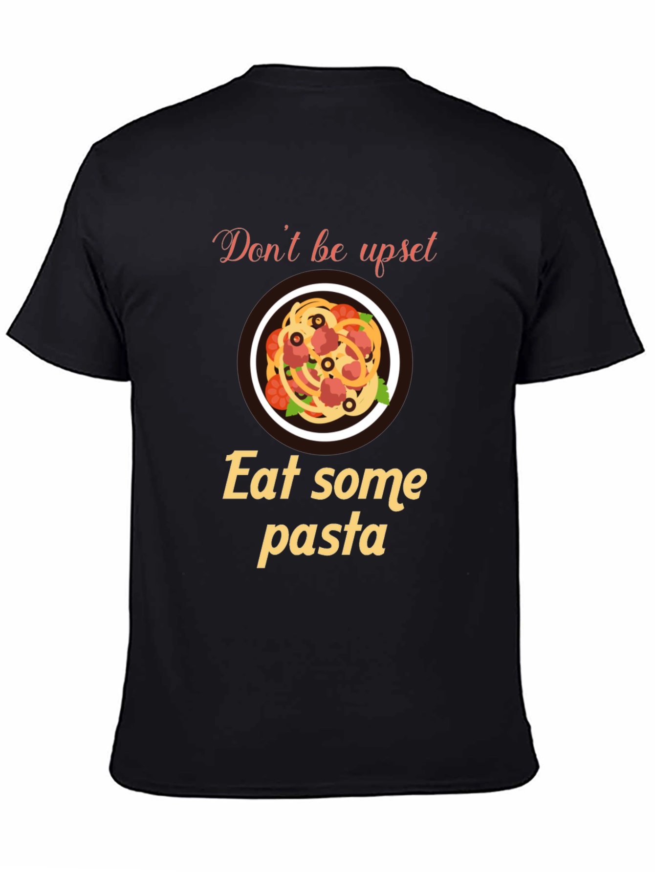 Eat Pasta Graphic Tee - Comfort Food T-Shirt