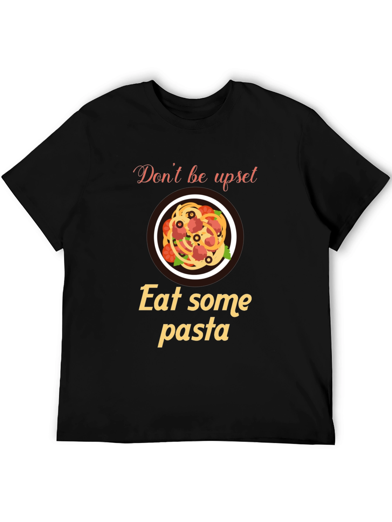 Eat Pasta Graphic Tee - Comfort Food T-Shirt