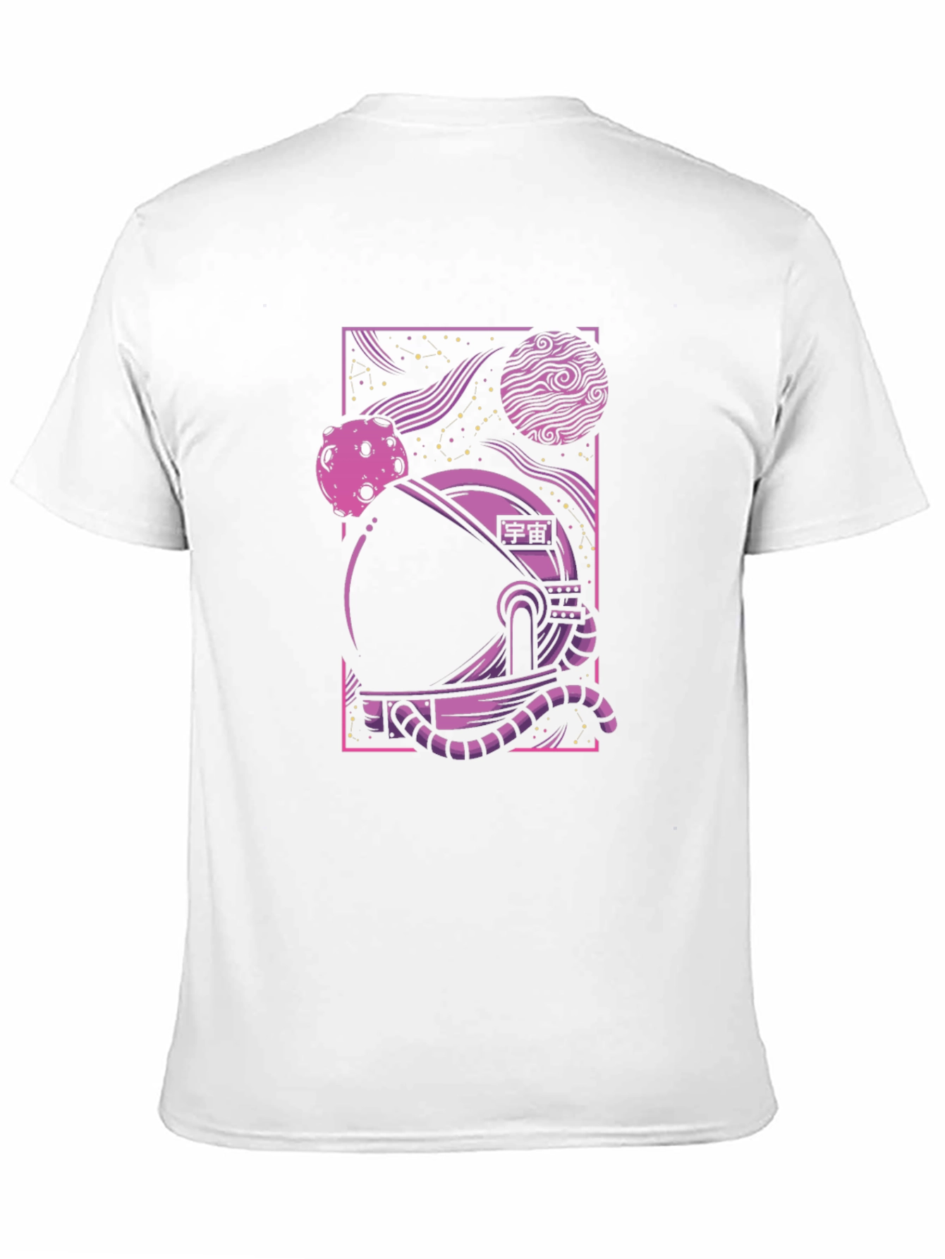 Space Helmet Graphic Tee - Black Unisex T-Shirt