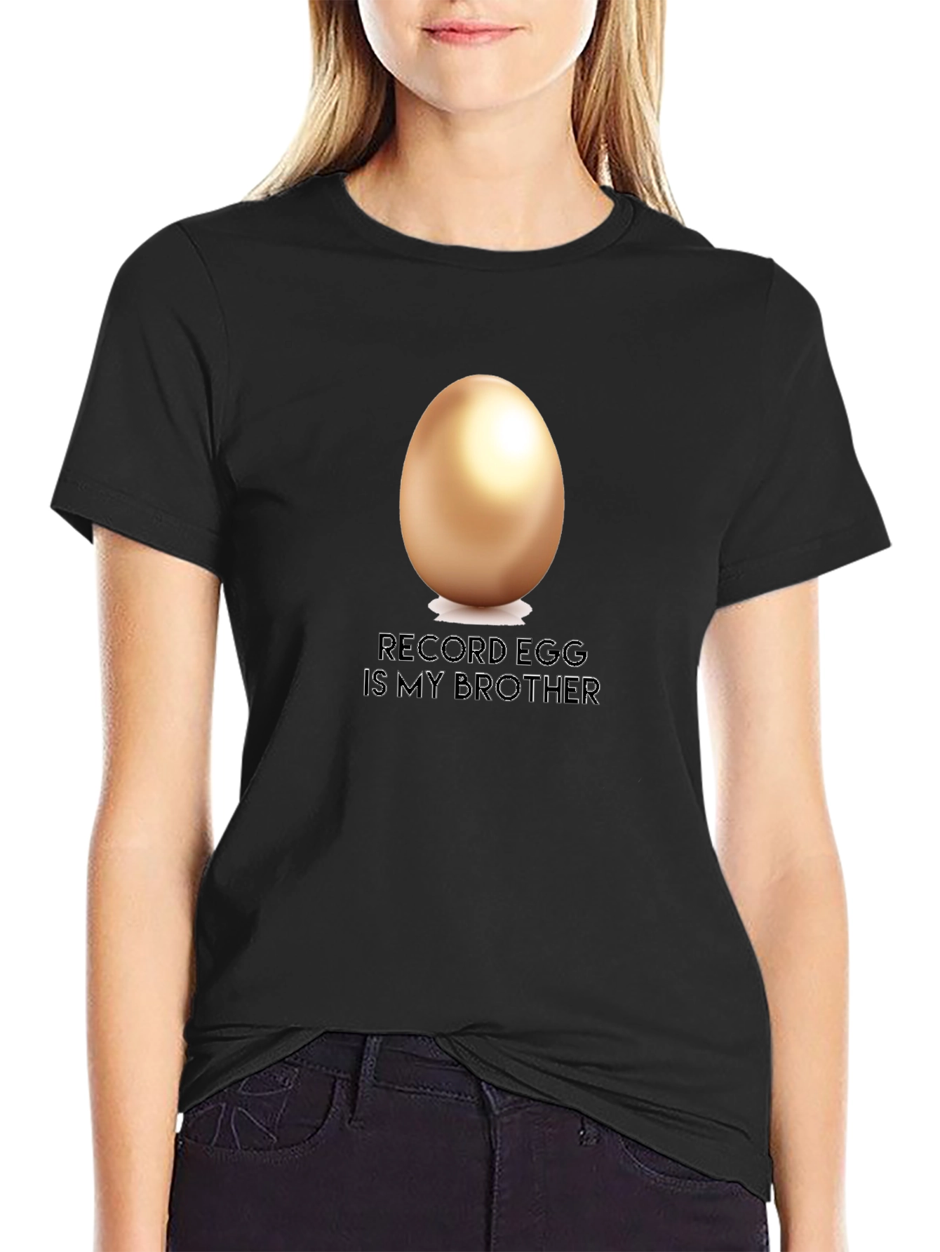Record Egg is My Brother T-Shirt