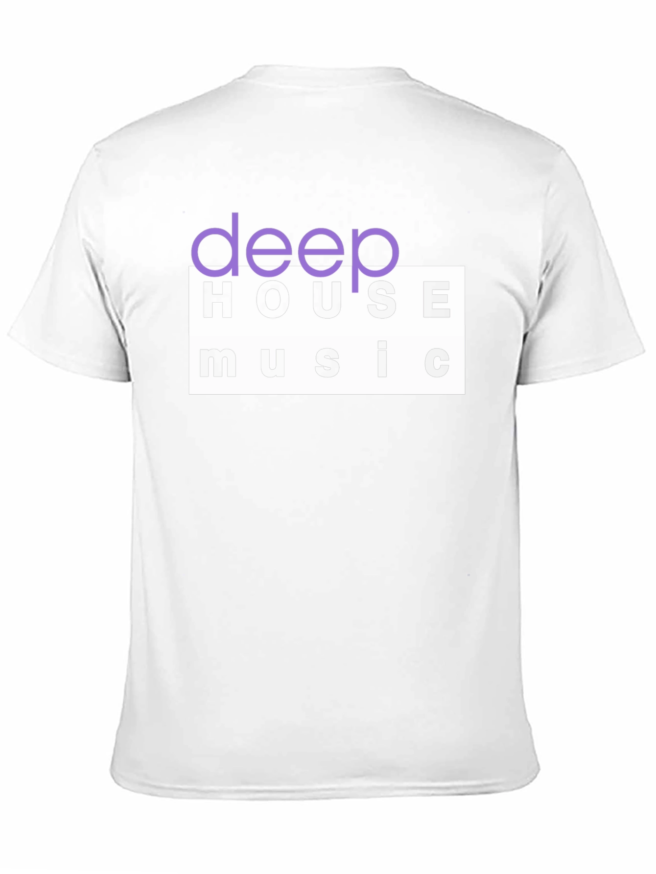Deep House Music Black Graphic T-Shirt