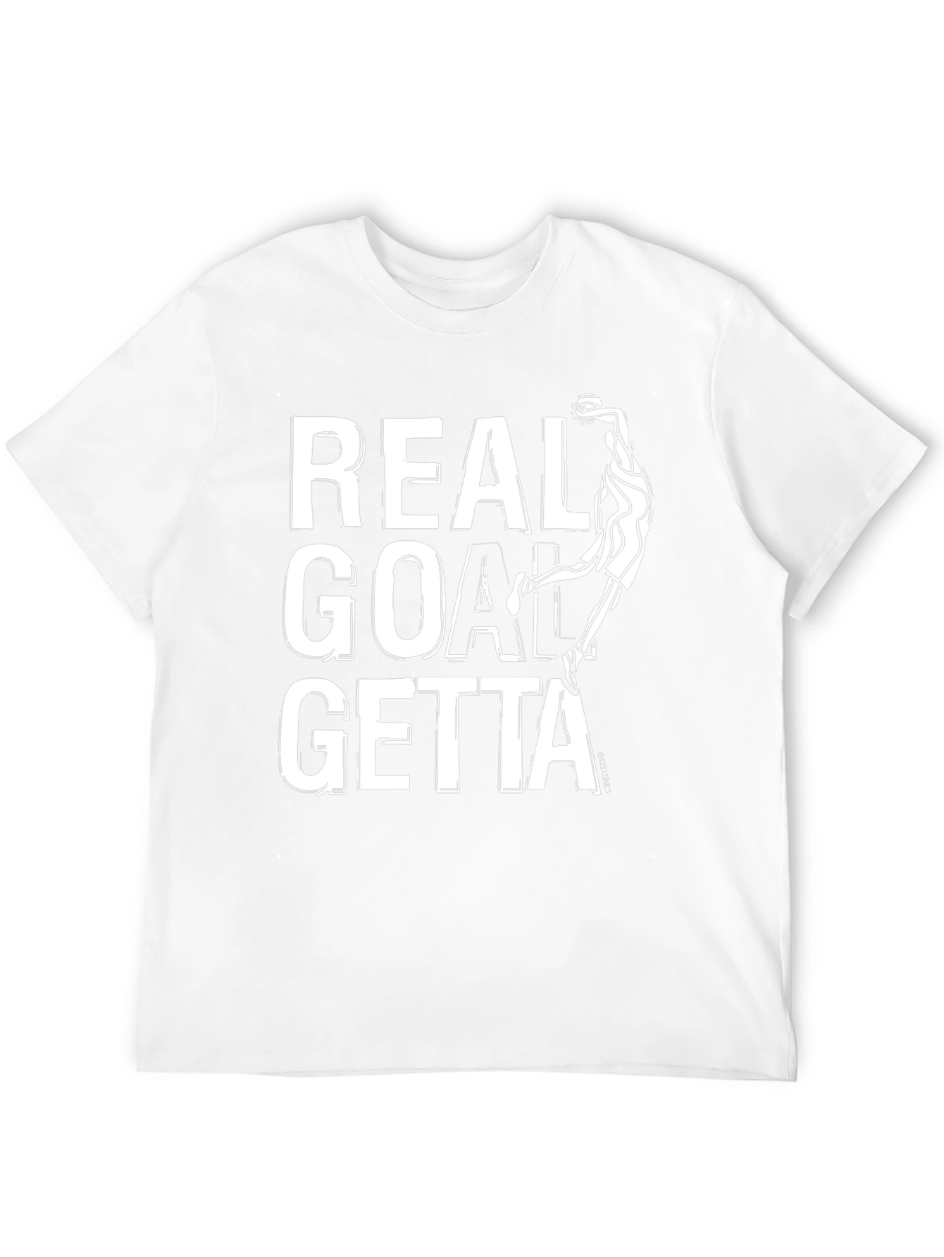 Real Goal Getta Graphic Tee - Black