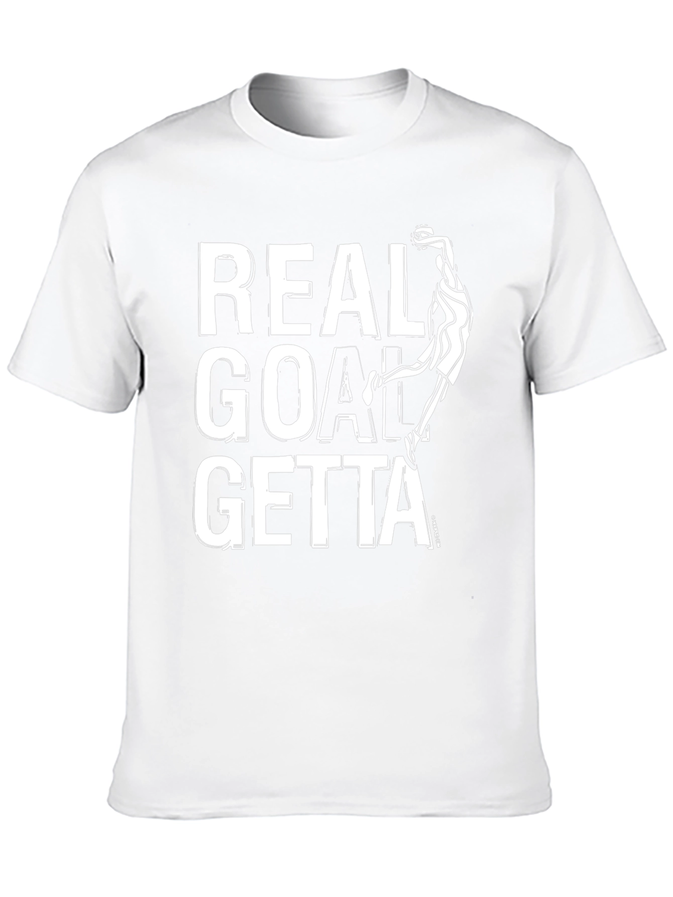 Real Goal Getta Graphic Tee - Black