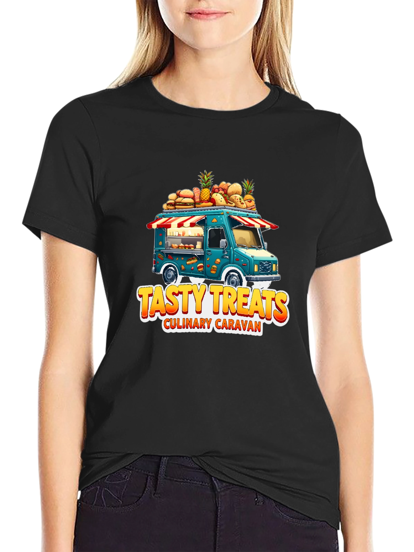 Tasty Treats Food Truck Graphic Tee