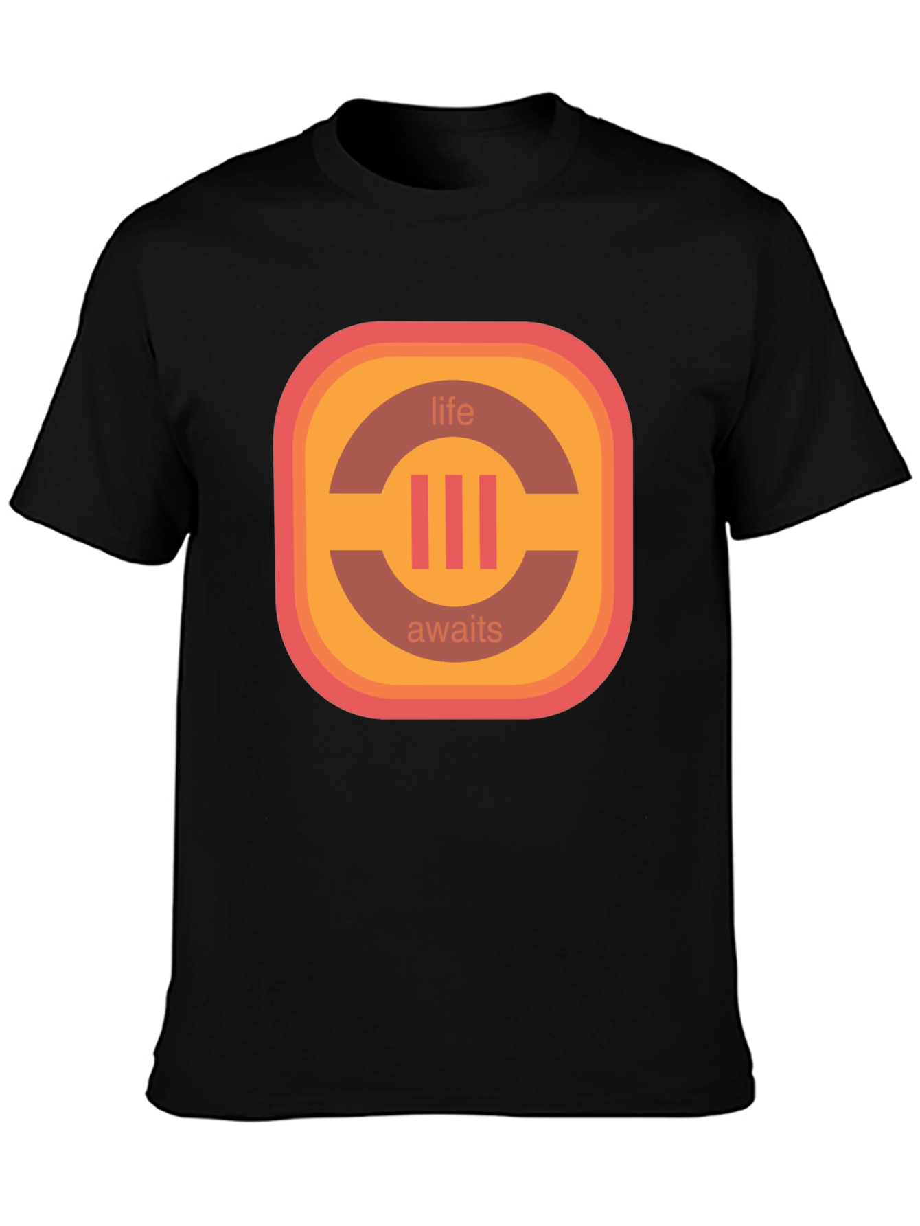 Retro Life Awaits Graphic Tee