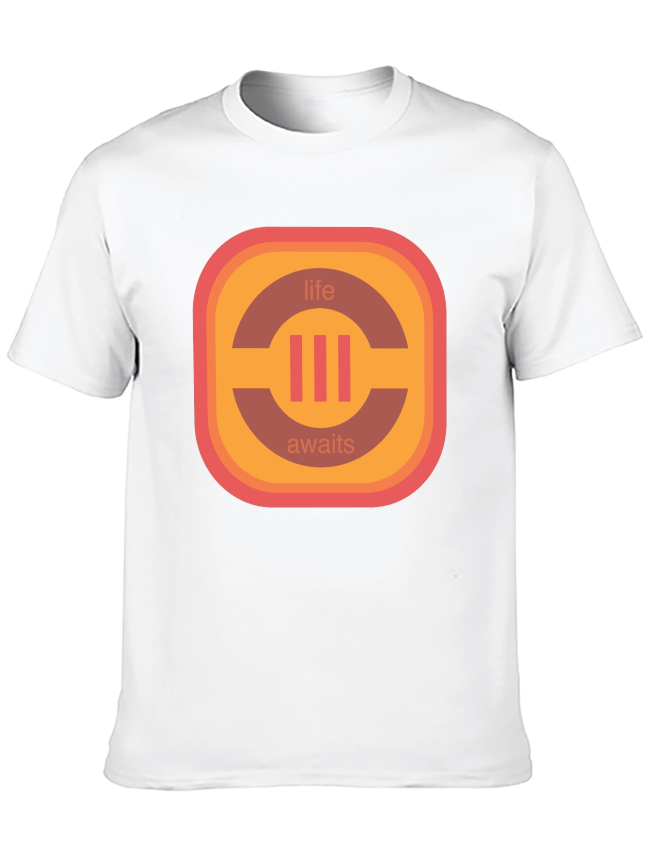 Retro Life Awaits Graphic Tee
